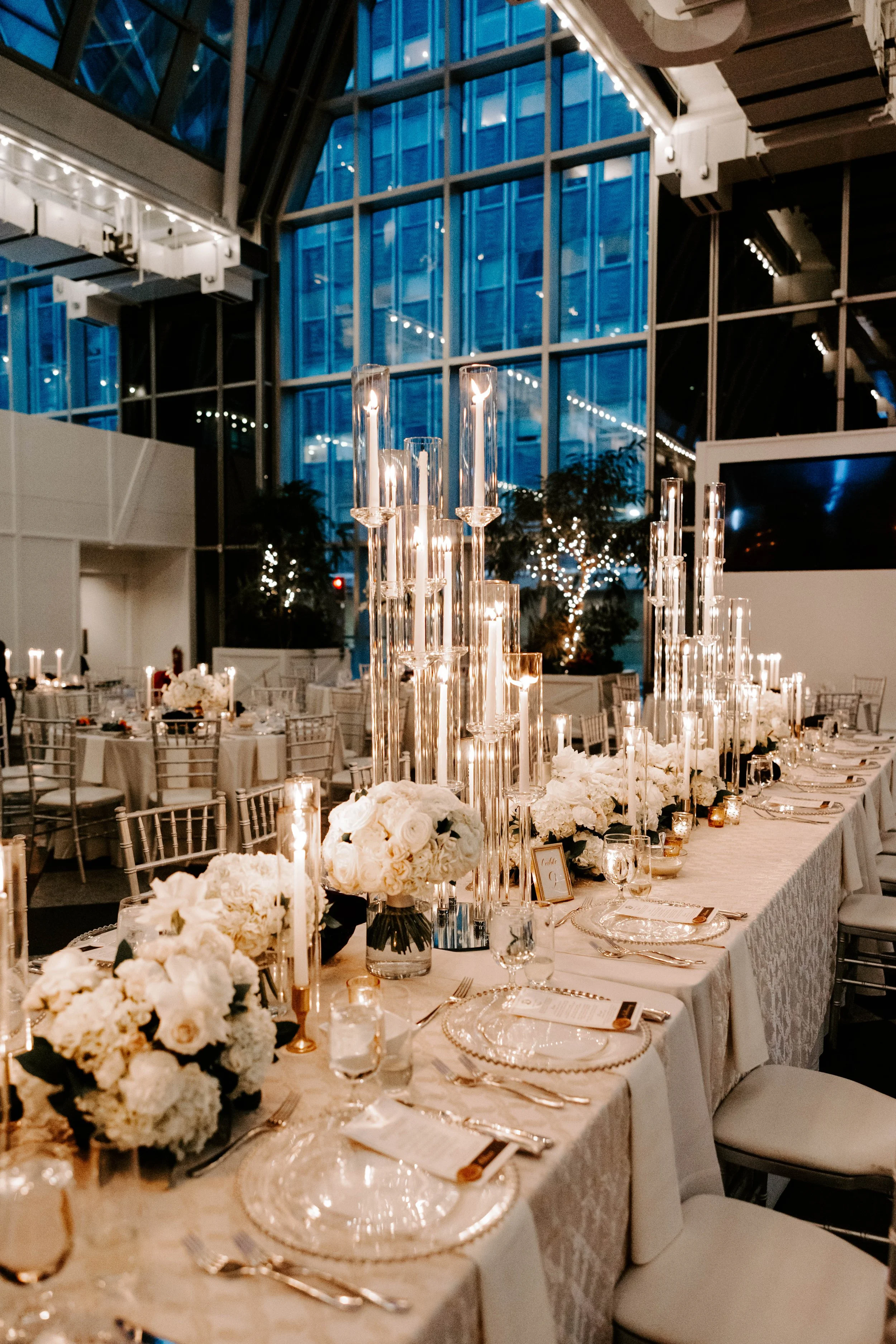 Romantic Winter Wedding at PPG Wintergarden