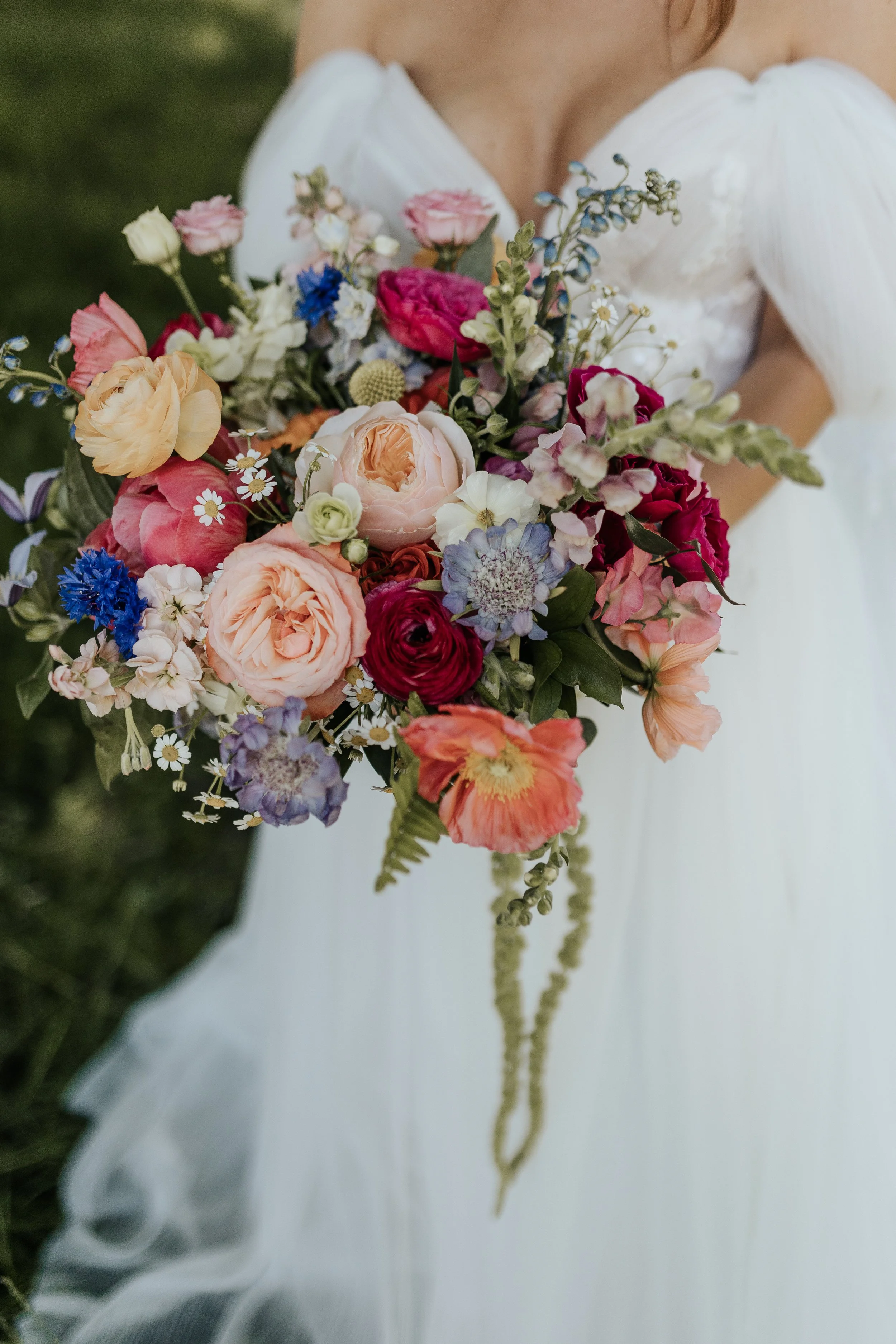 Colorful Summer Resort Wedding