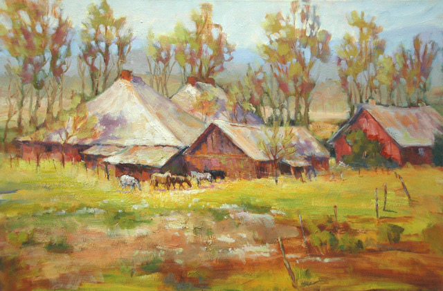 Across the Field 24 x 36