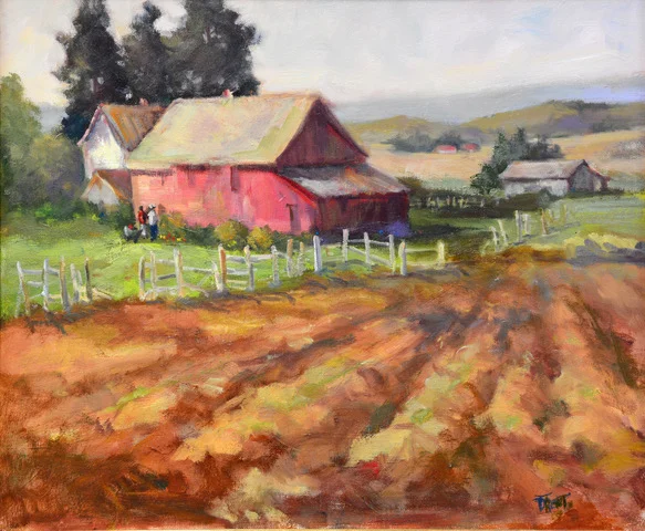Spring Plowing 20 x 24