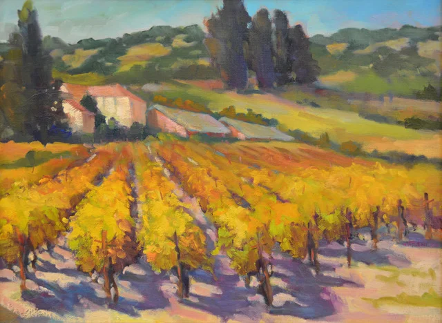 Wine Country, Sonoma Valley 18 x 24