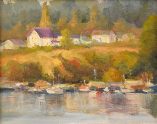 Docked Below 16 x 20