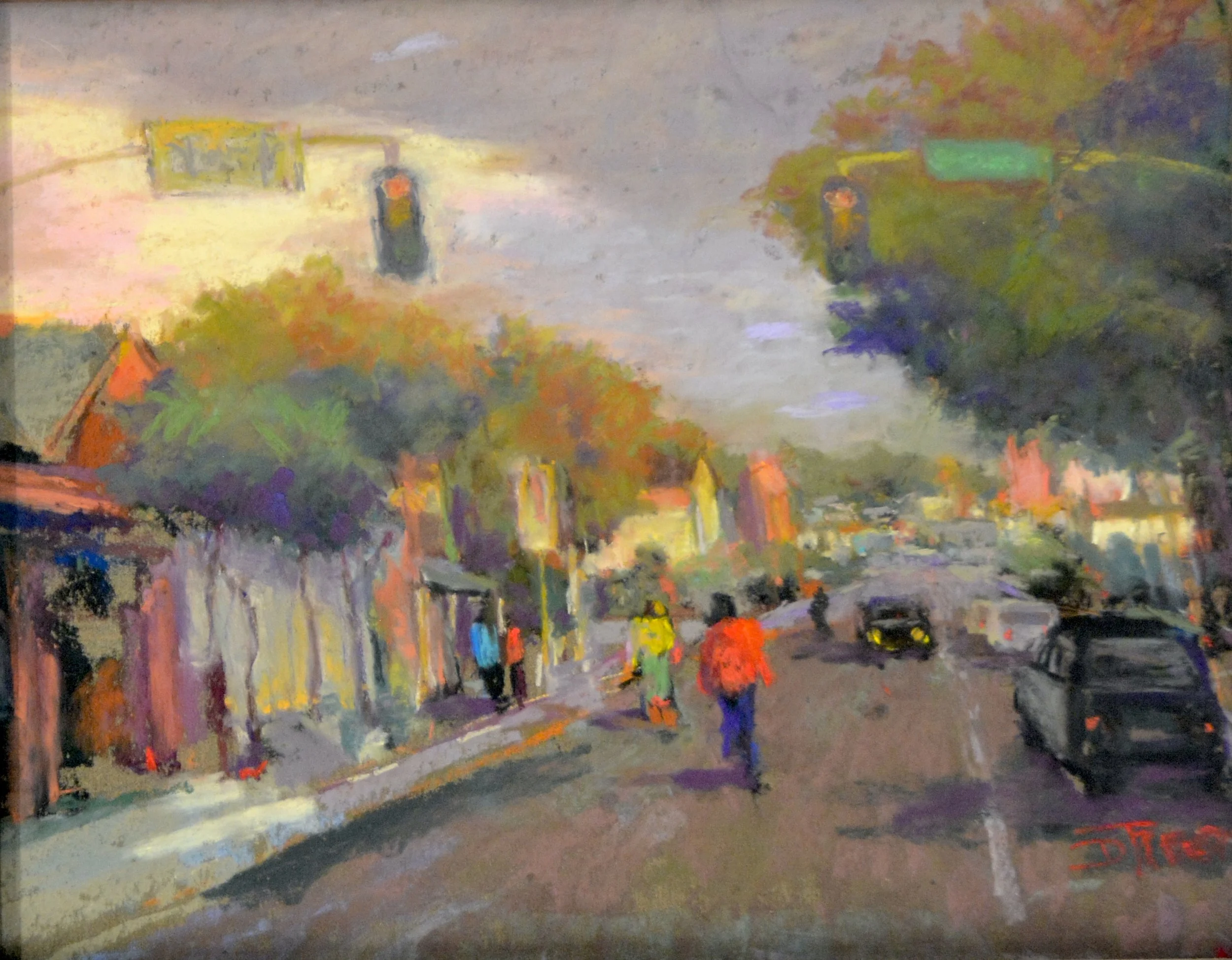 Light Before the Storm 11 x 14   pastel. $400