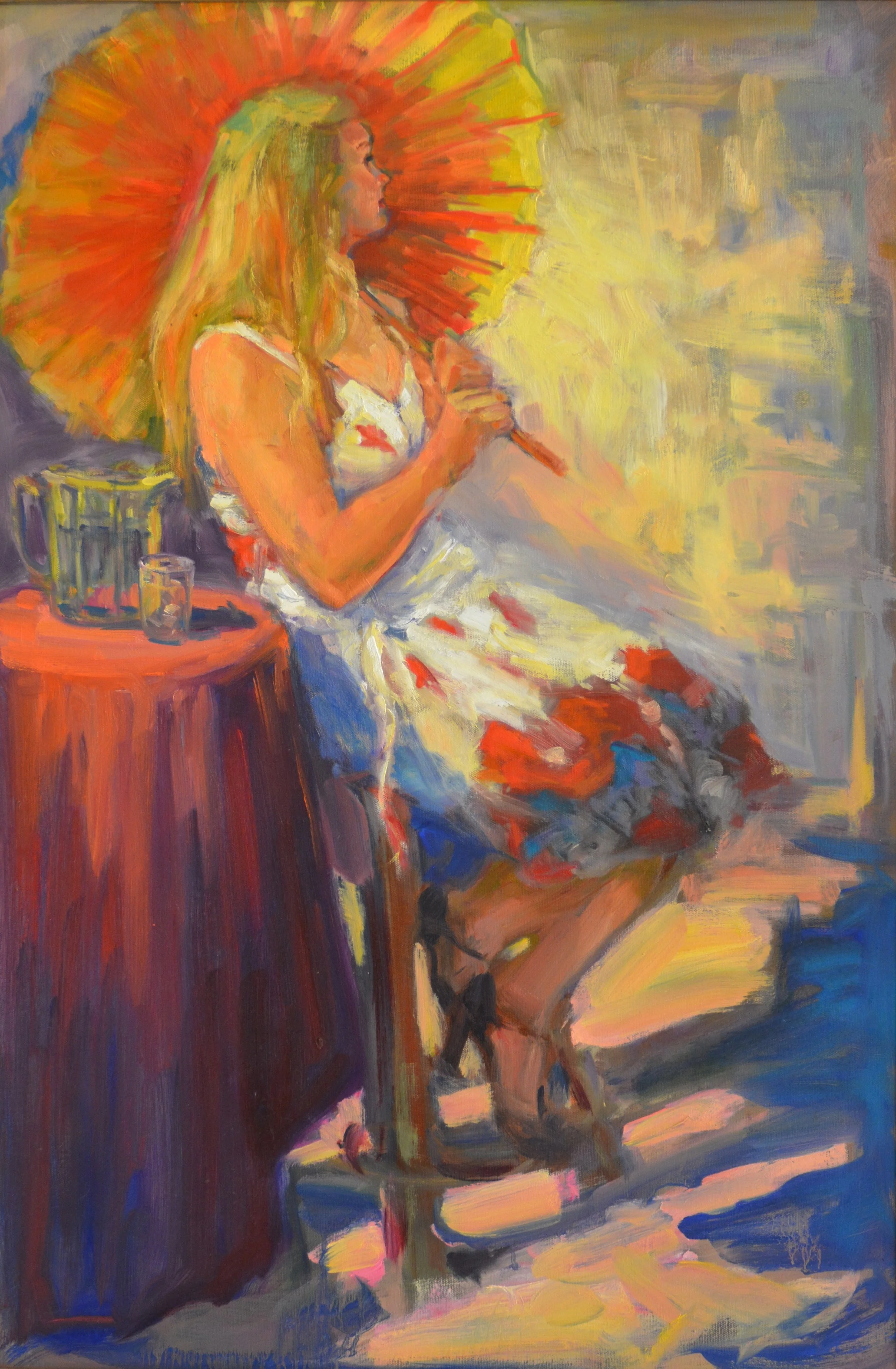 Lemonade.   36 x 24   Oil  $900