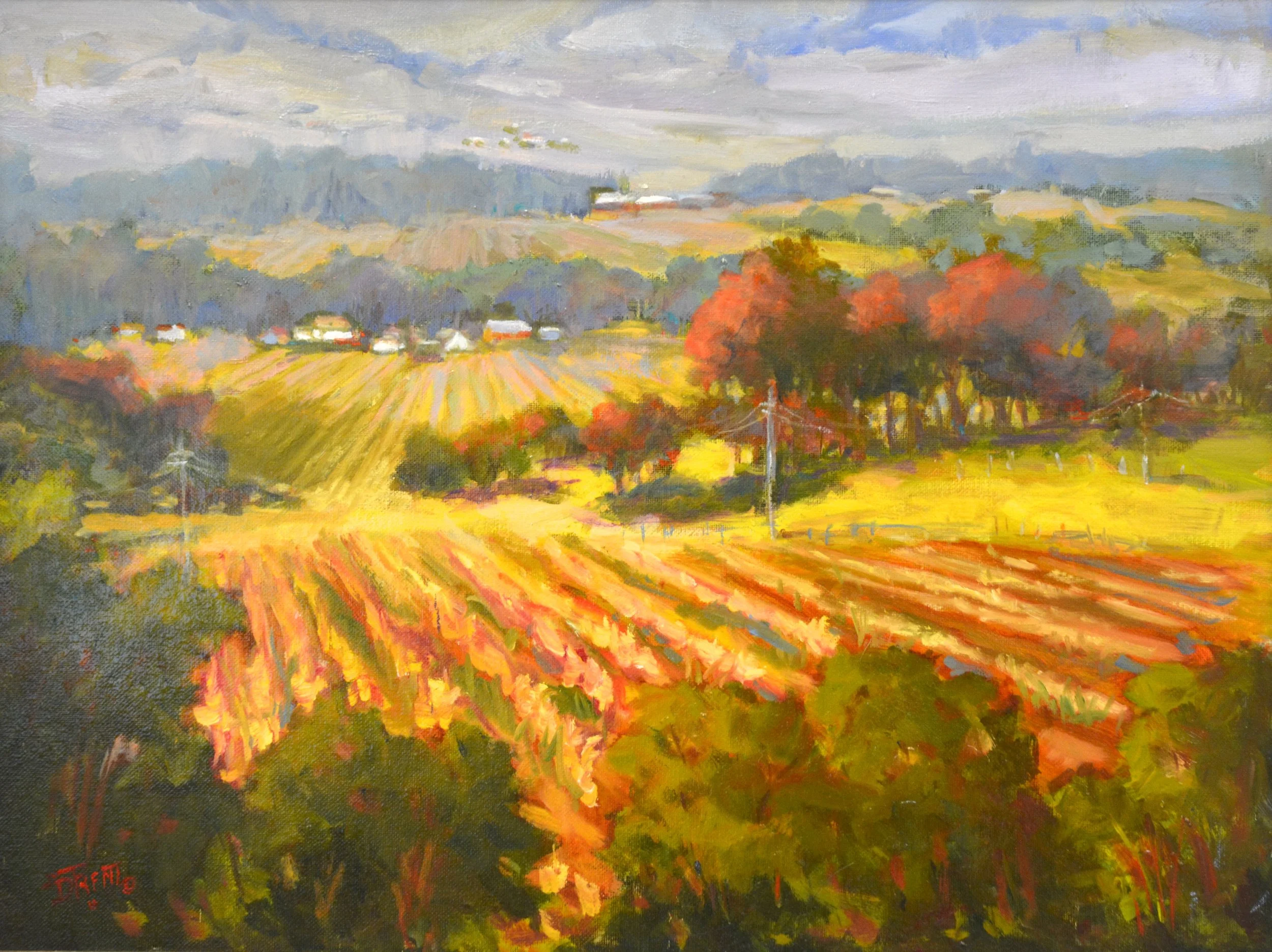 Valley View, Medford, Oregon. 18 x 24  Oil.  $600