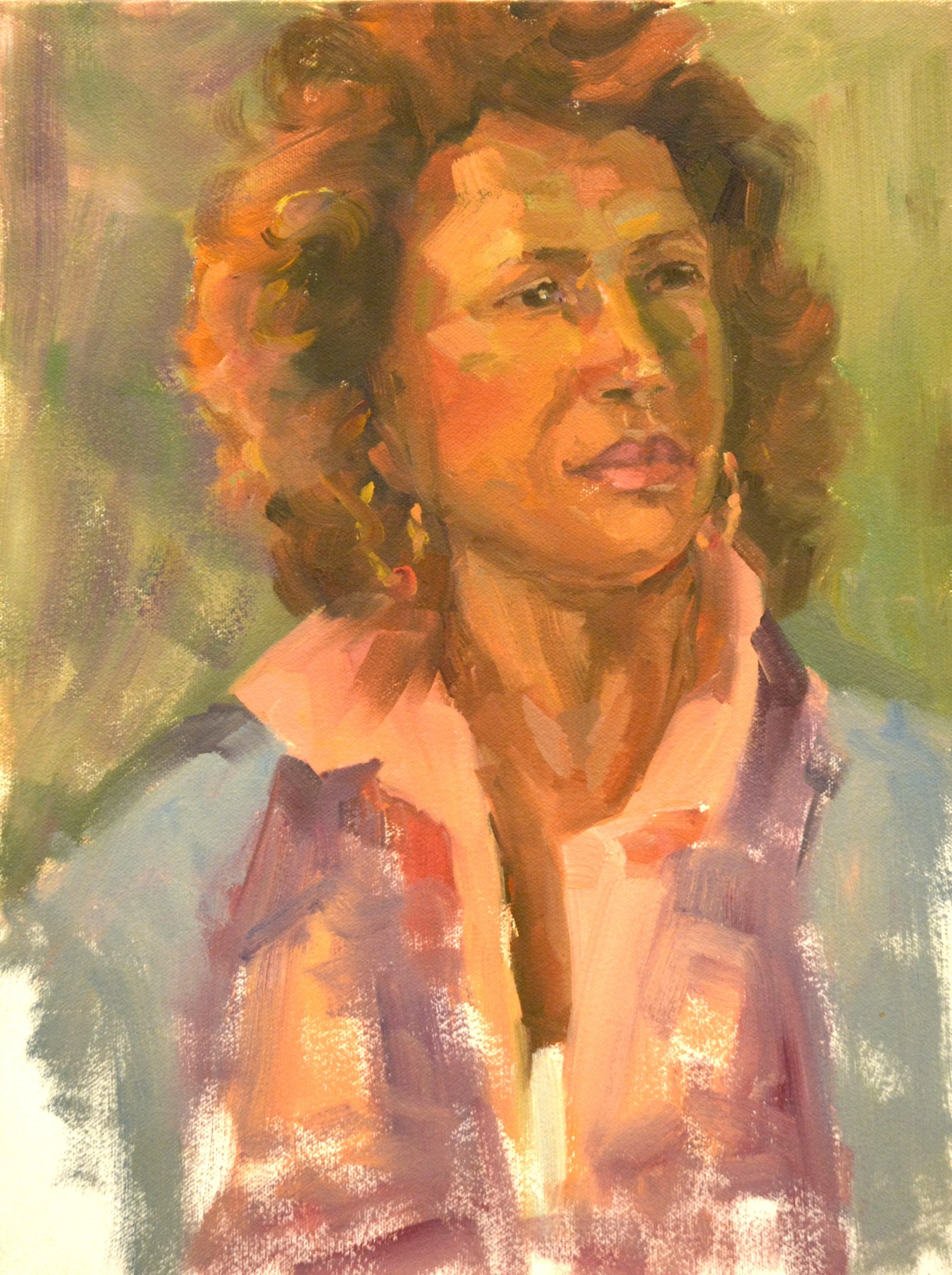 Girl from Haiti   16 X 12    Oil   $270