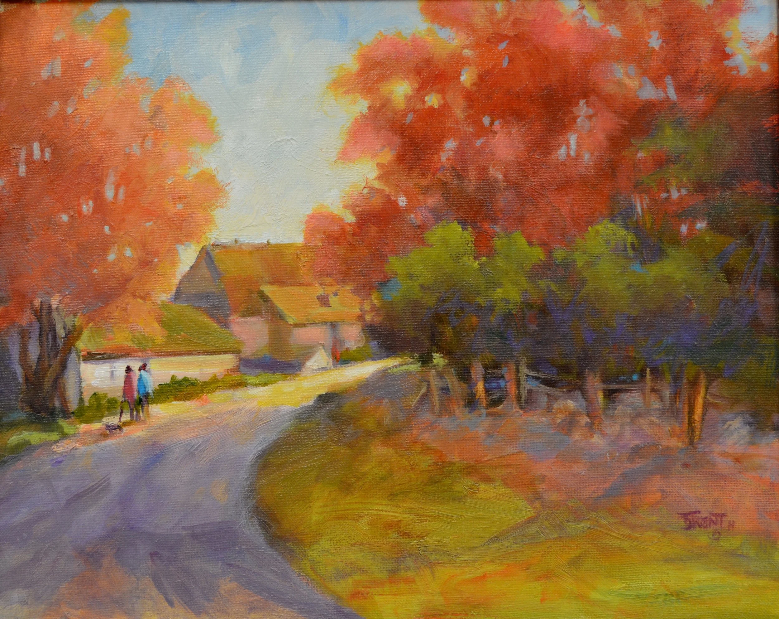 Sunday Afternoon  16 X 20   Oil.   $550