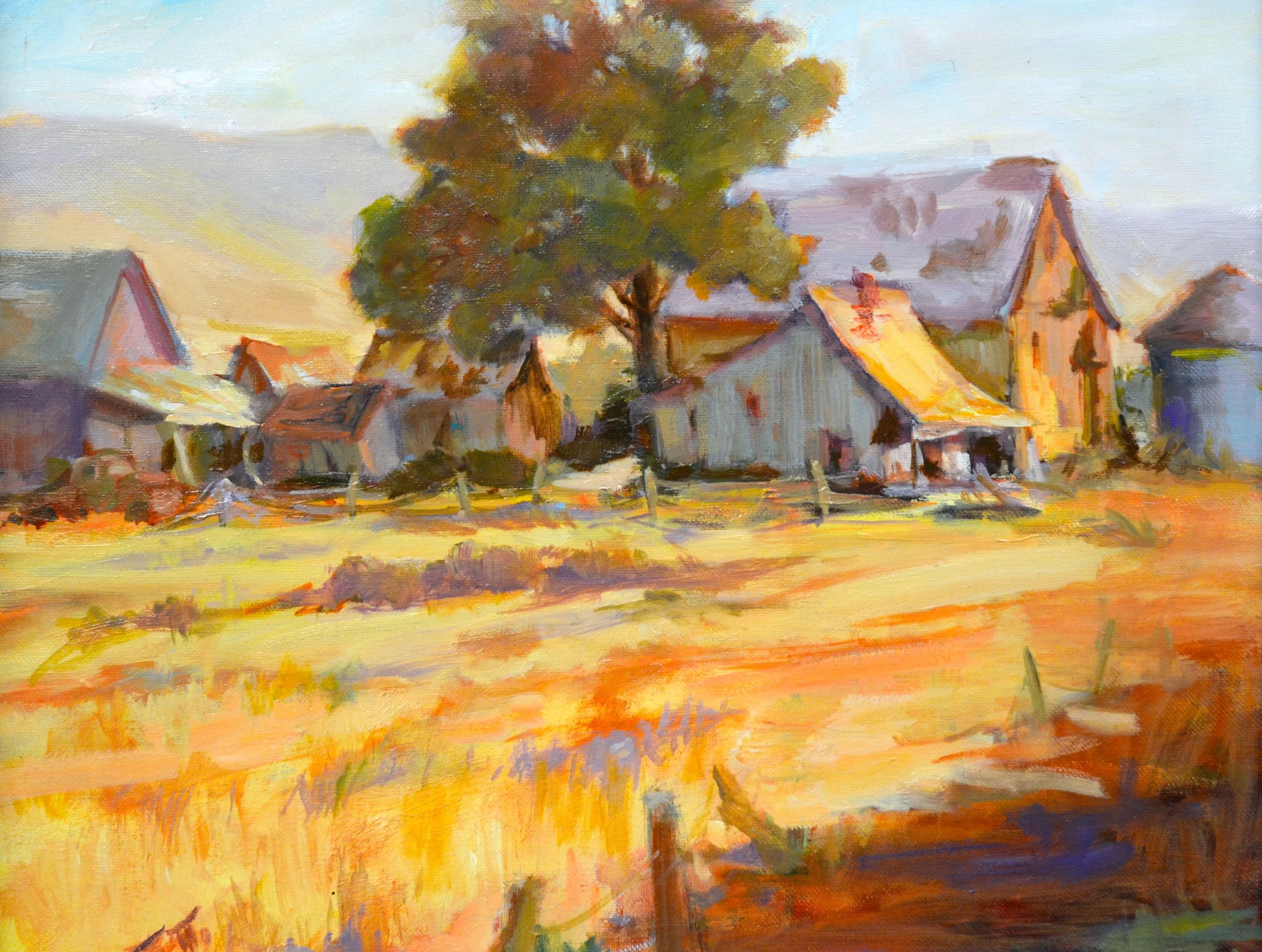 Left Behind.   16 X 20. Oil.   $550.00