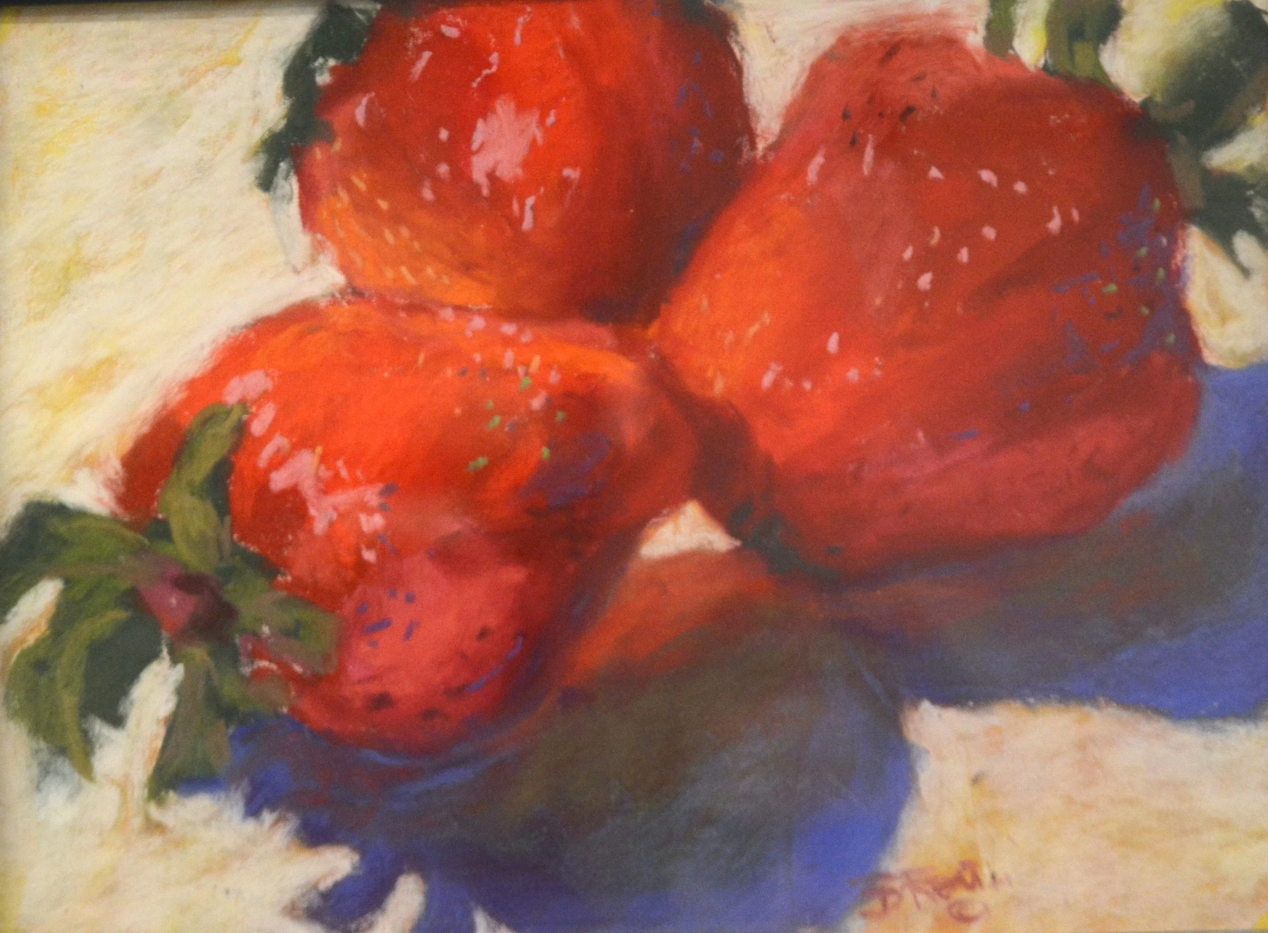 Big, Red and Luscious   Pastel