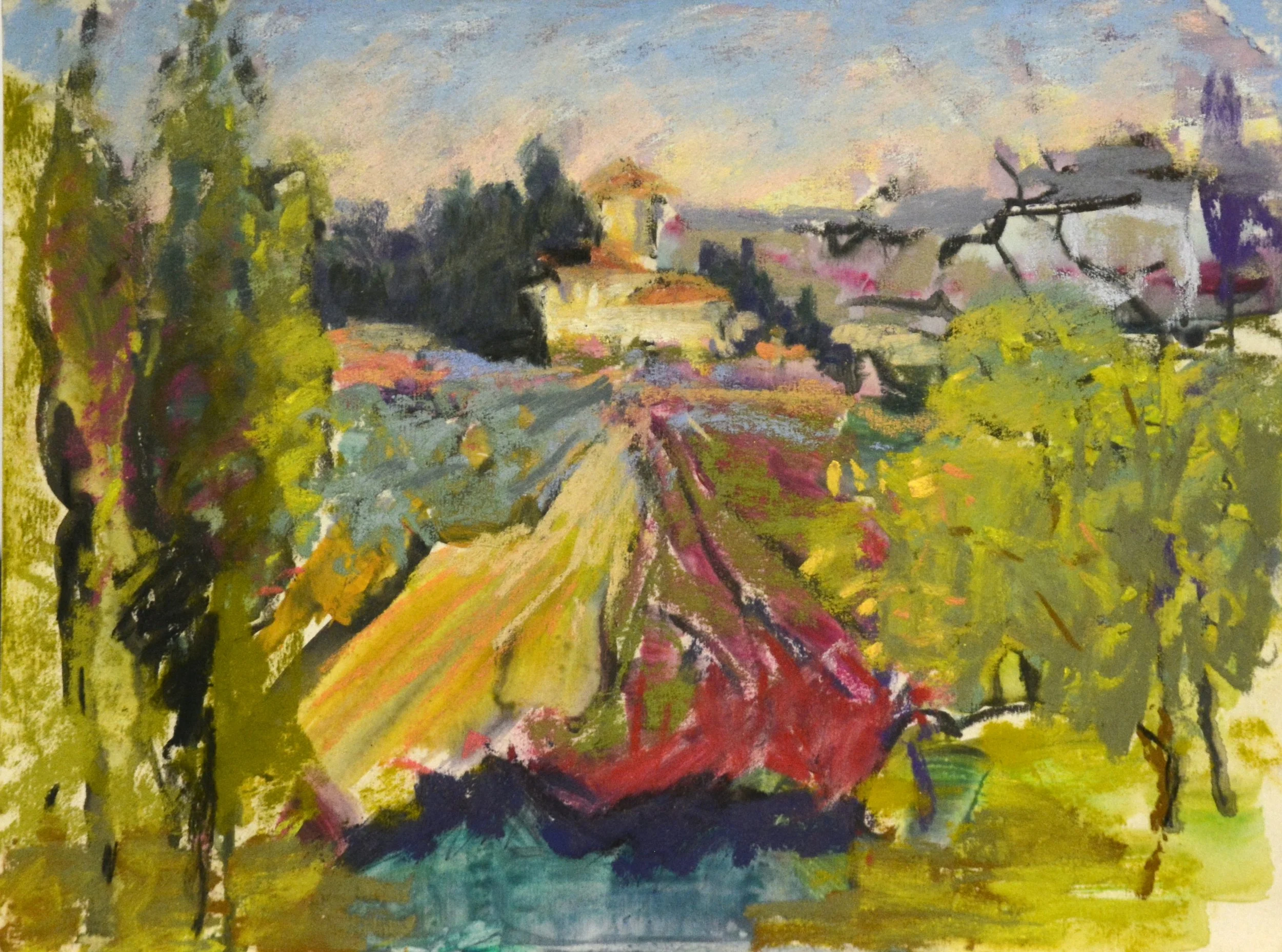 Fields in Bloom      Oil