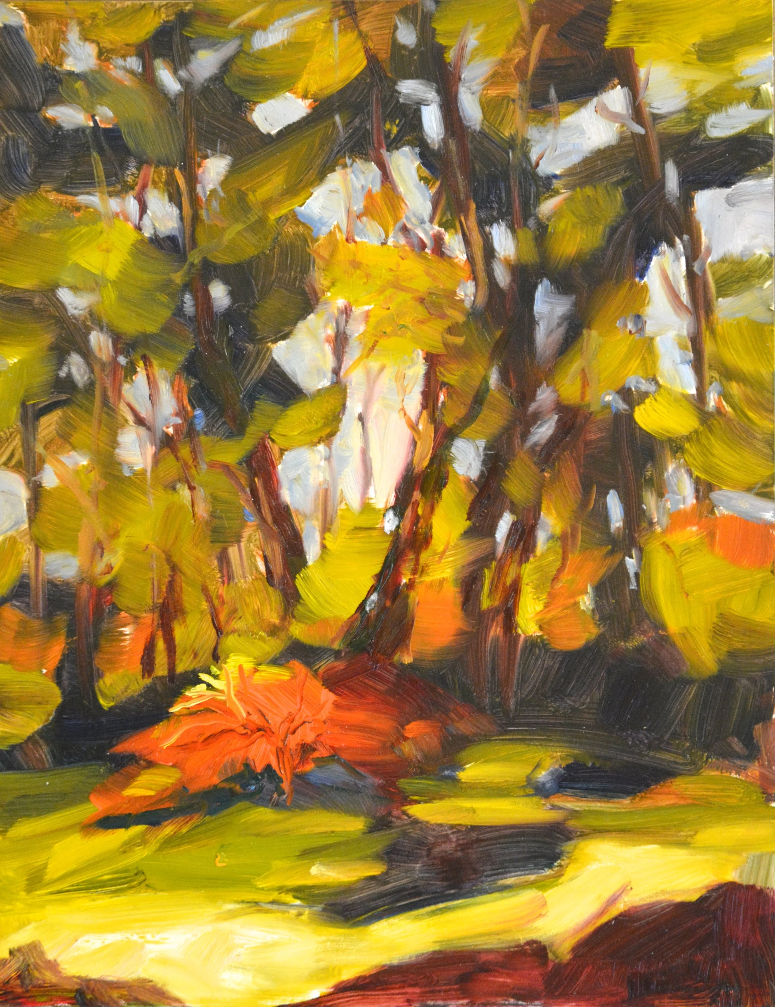 Spring Revealed.     Oil