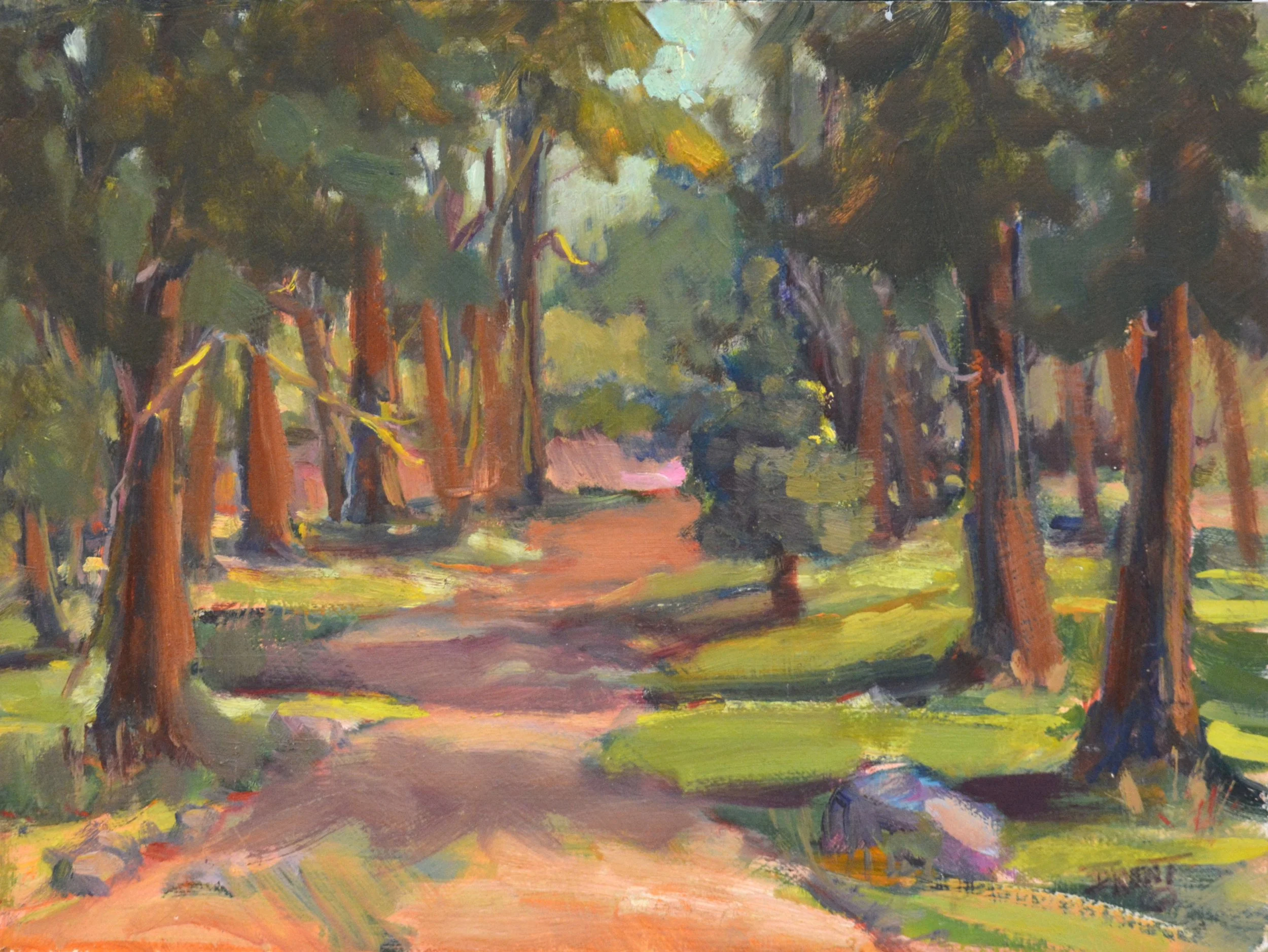Path to the Unknown.      Oil