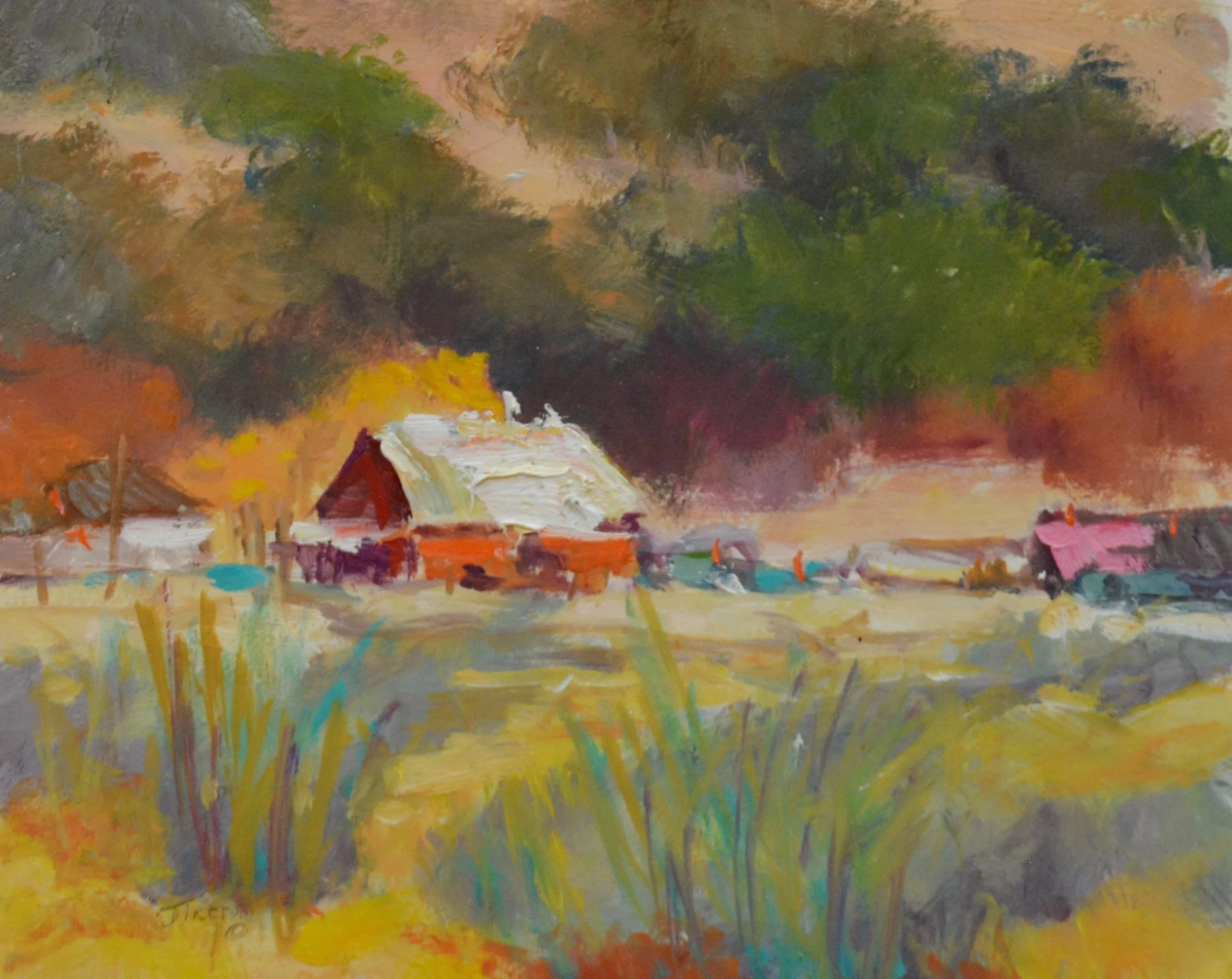 Green Pick Up          Oil