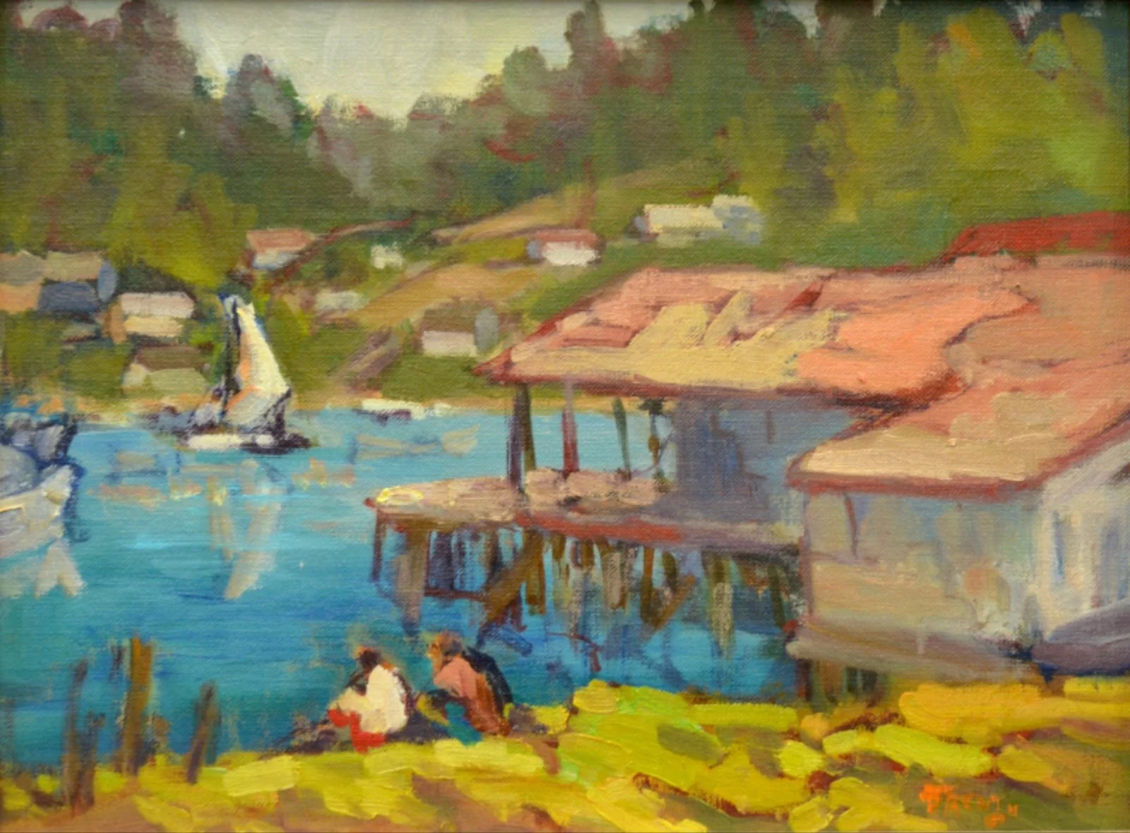 Skansie Net Shed        Oil