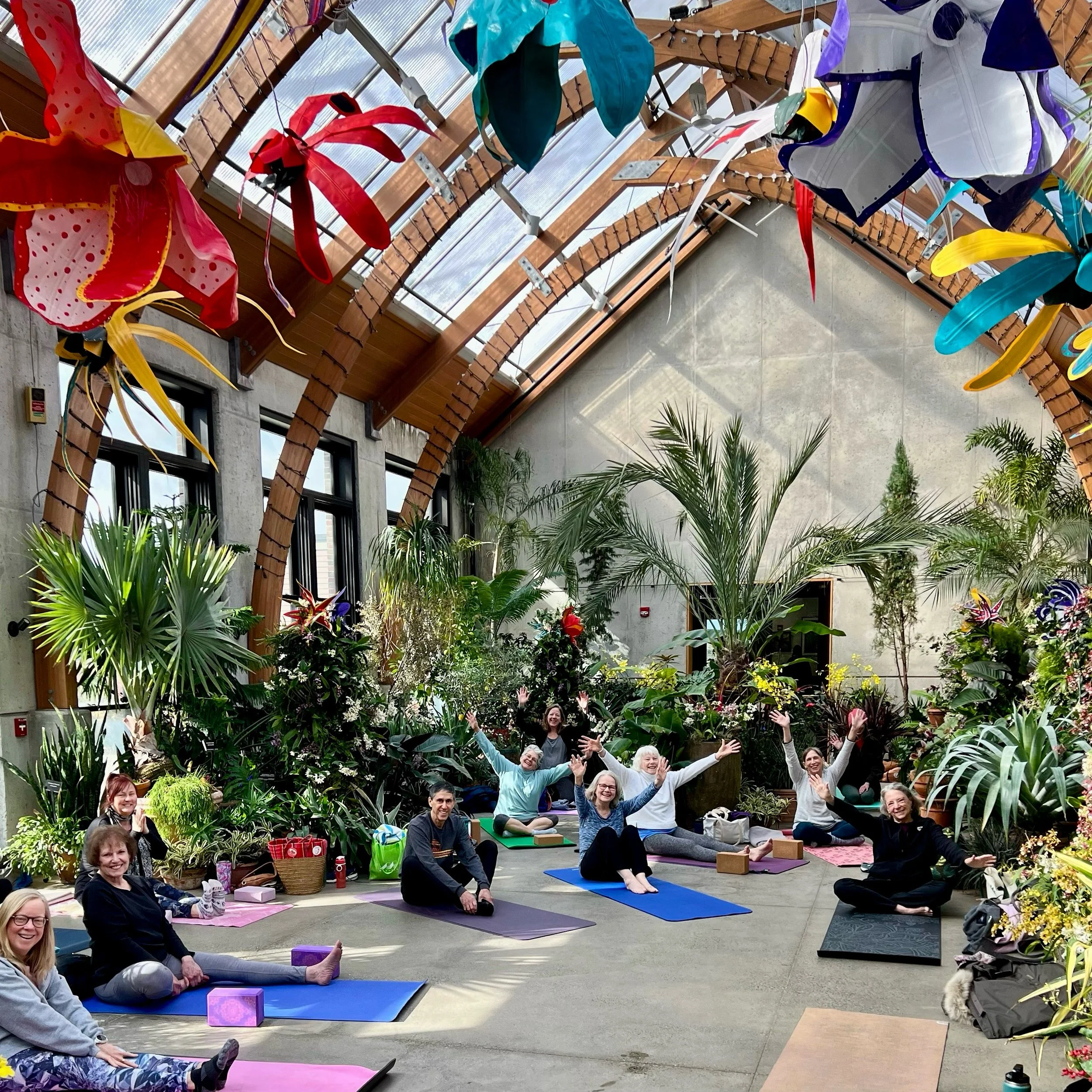 Yoga in the Garden
