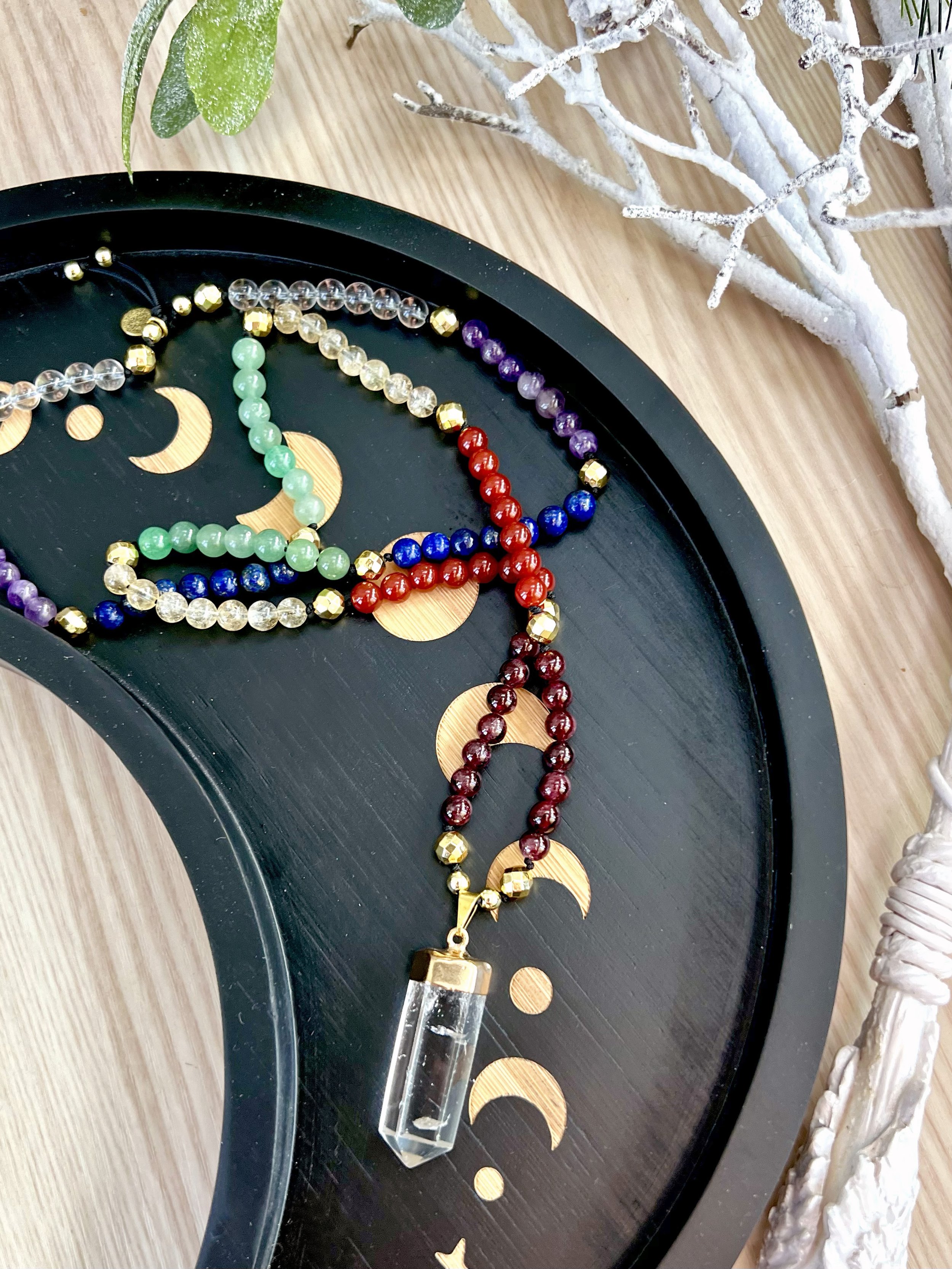 Axis of Light: Full-Spectrum Chakra Mala