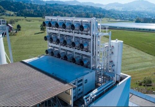 The Climeworks facility in Switzerland. Source: http://www.livescience.com