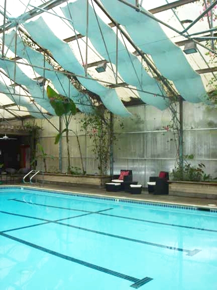 The solarium, heated pool and Jacuzzi are a relaxing attraction at the Stanford Inn.