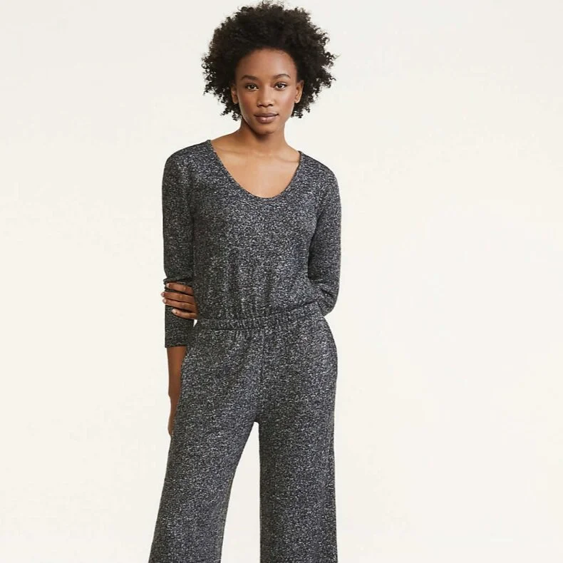 lou & grey brushmarl jumpsuit