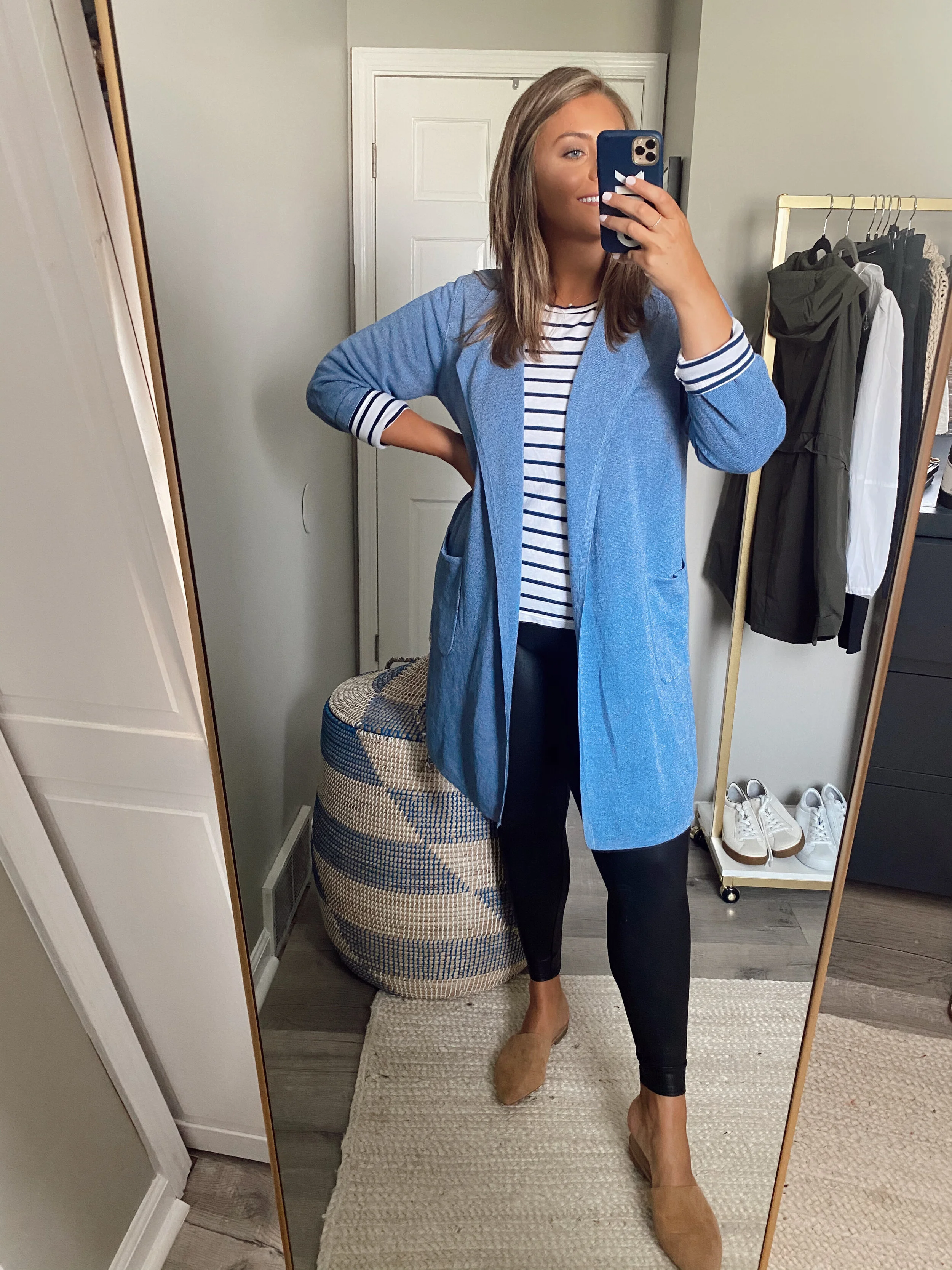 Faux Leather Leggings Outfit Ideas — Caralyn Mirand Koch