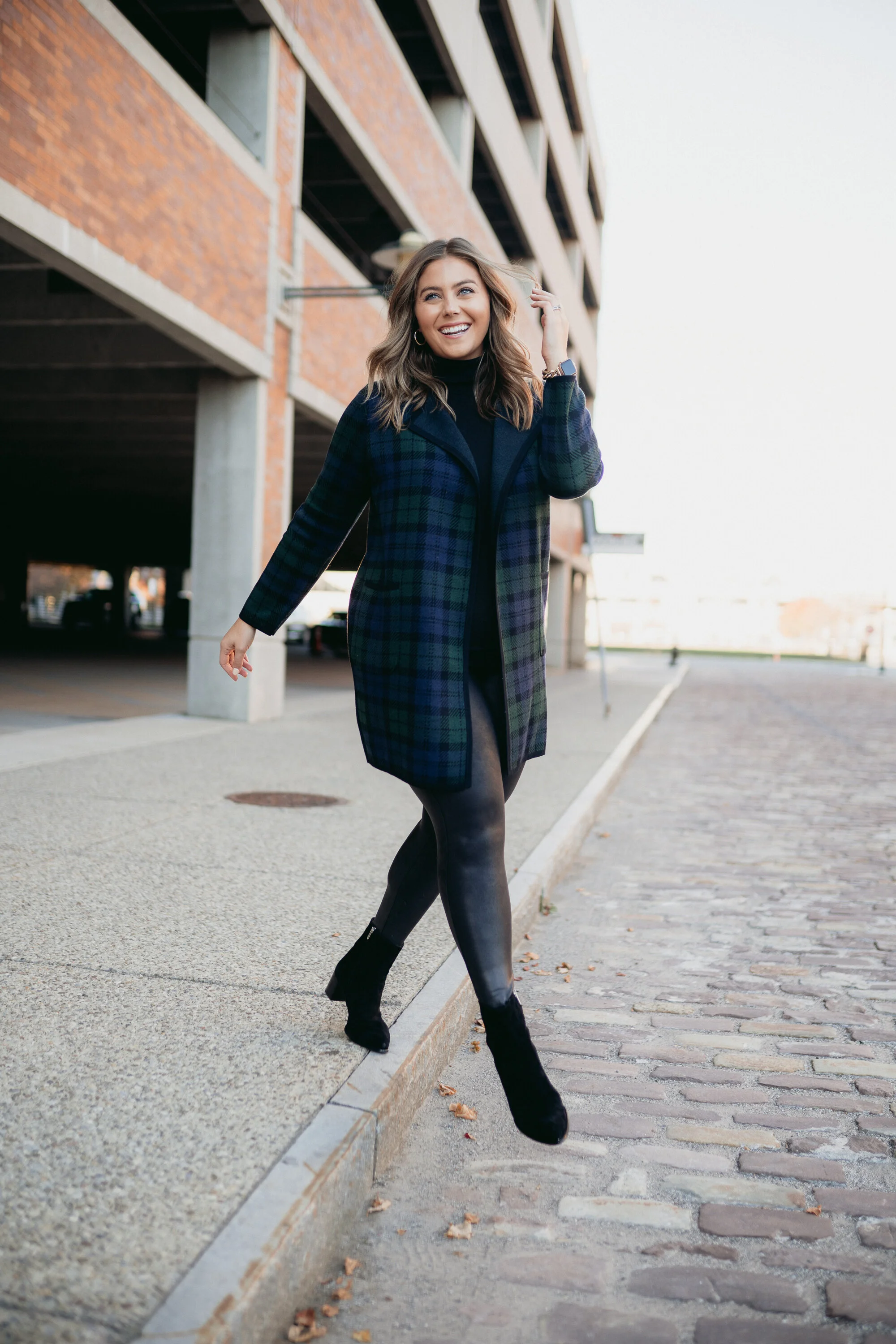 Faux Leather Leggings Outfit Ideas — Caralyn Mirand Koch