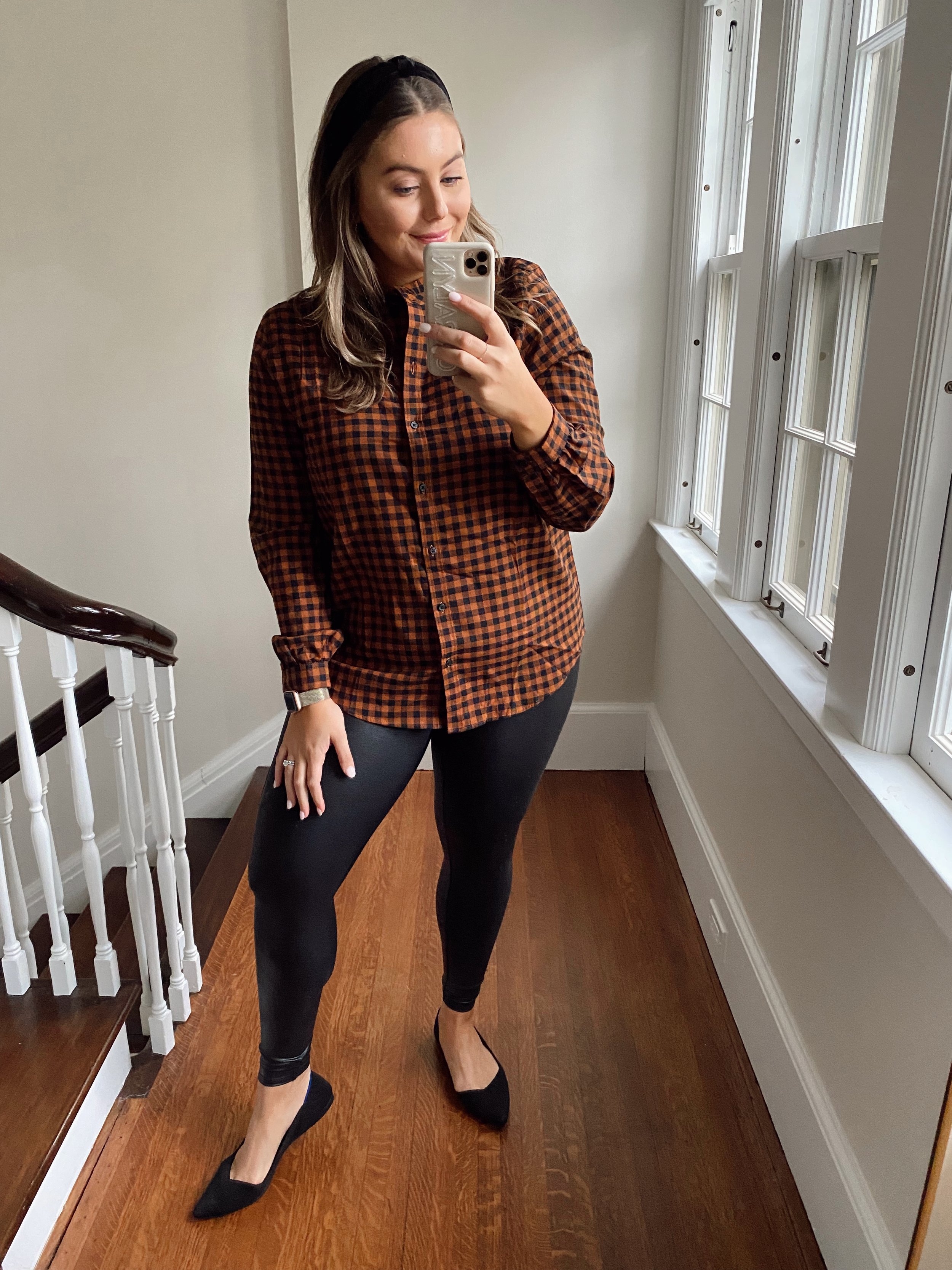 Faux Leather Leggings: Outfit Ideas — Caralyn Mirand Koch