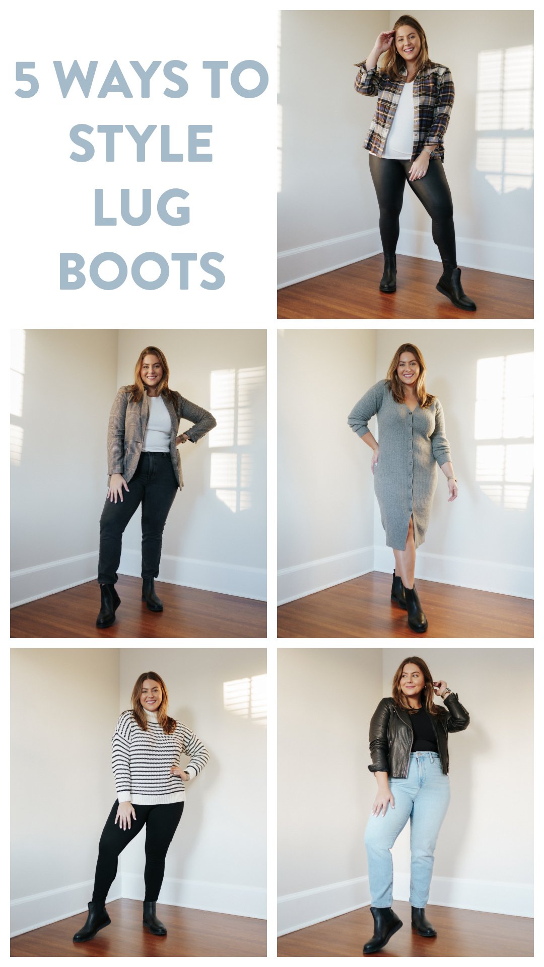 How To Style Lug Boots + More Fall Boot Picks — Caralyn Mirand Koch