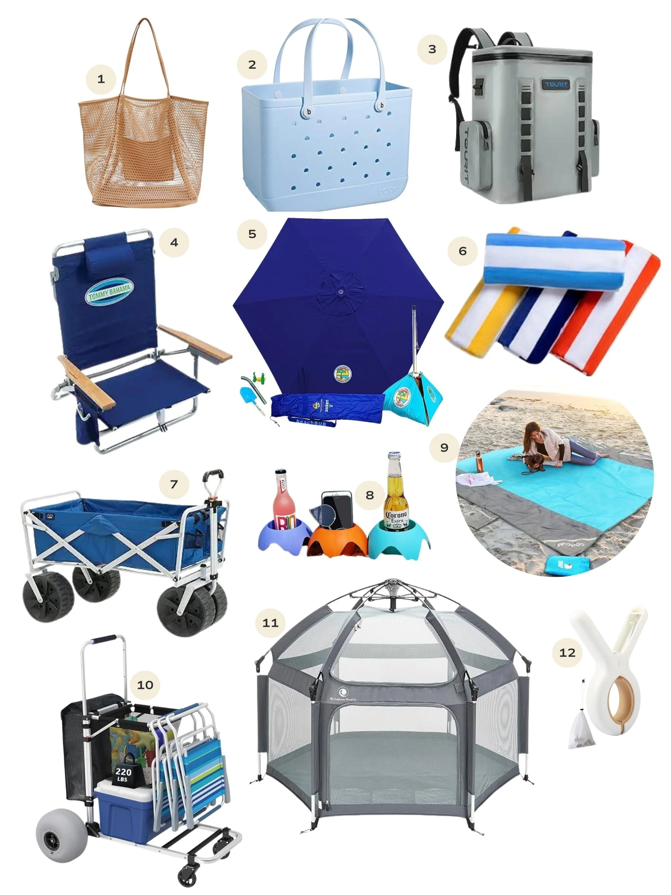 My Top Beach Essentials: Must-Haves for Your Next Beach Day — Caralyn ...