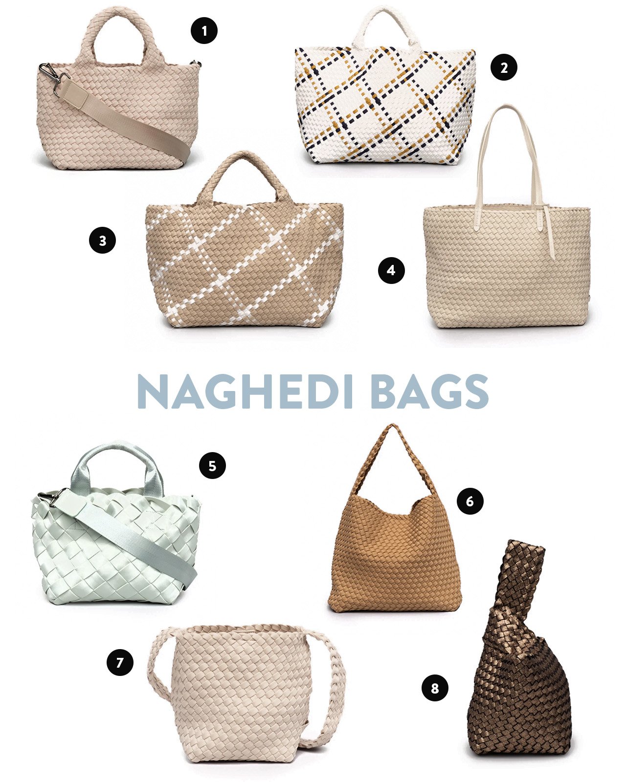 Naghedi Size Comparison for their St. Barth's Tote 😍 In-depth Video l, tote bags