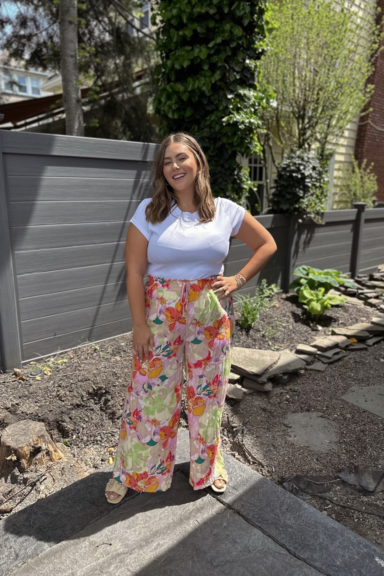 FELICITY™ - Artistic Print Wide-Leg Pants