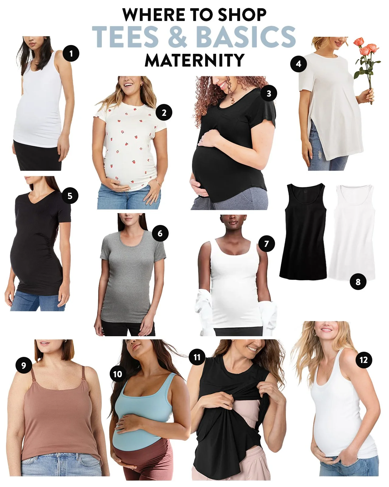Where to shop tees basics caralyn mirand koch