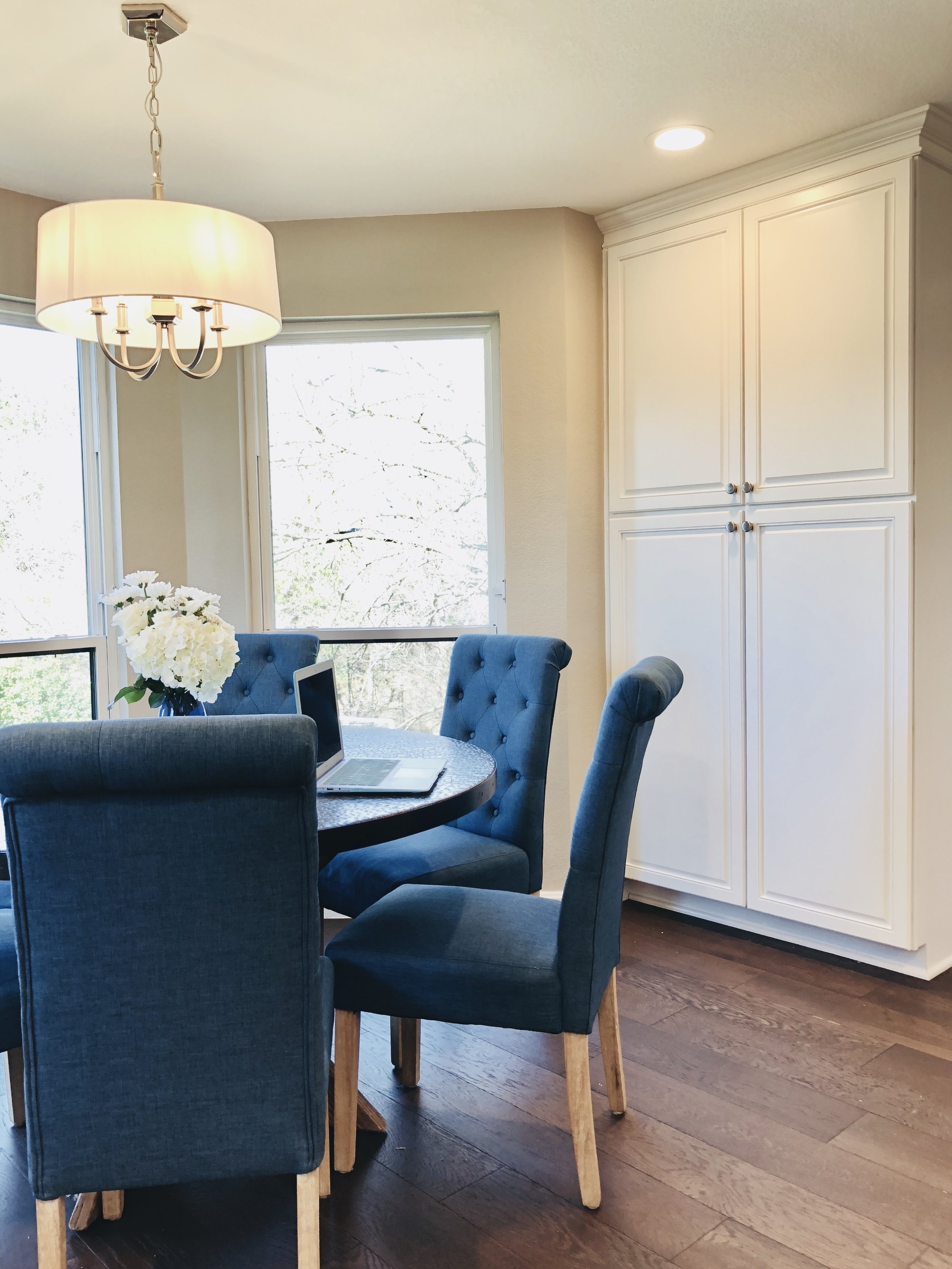 Breakfast and Pantry Cabinets