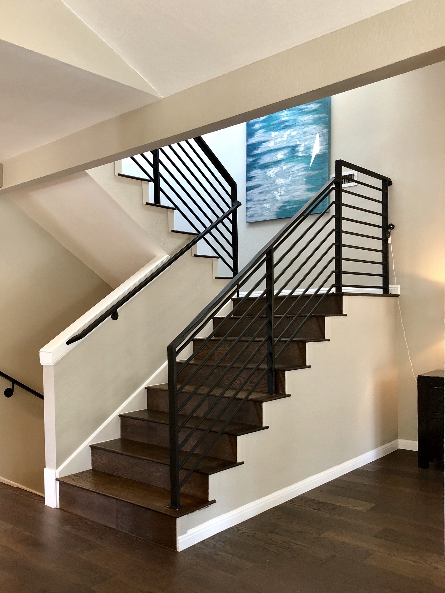 Metal Railing Stairwell