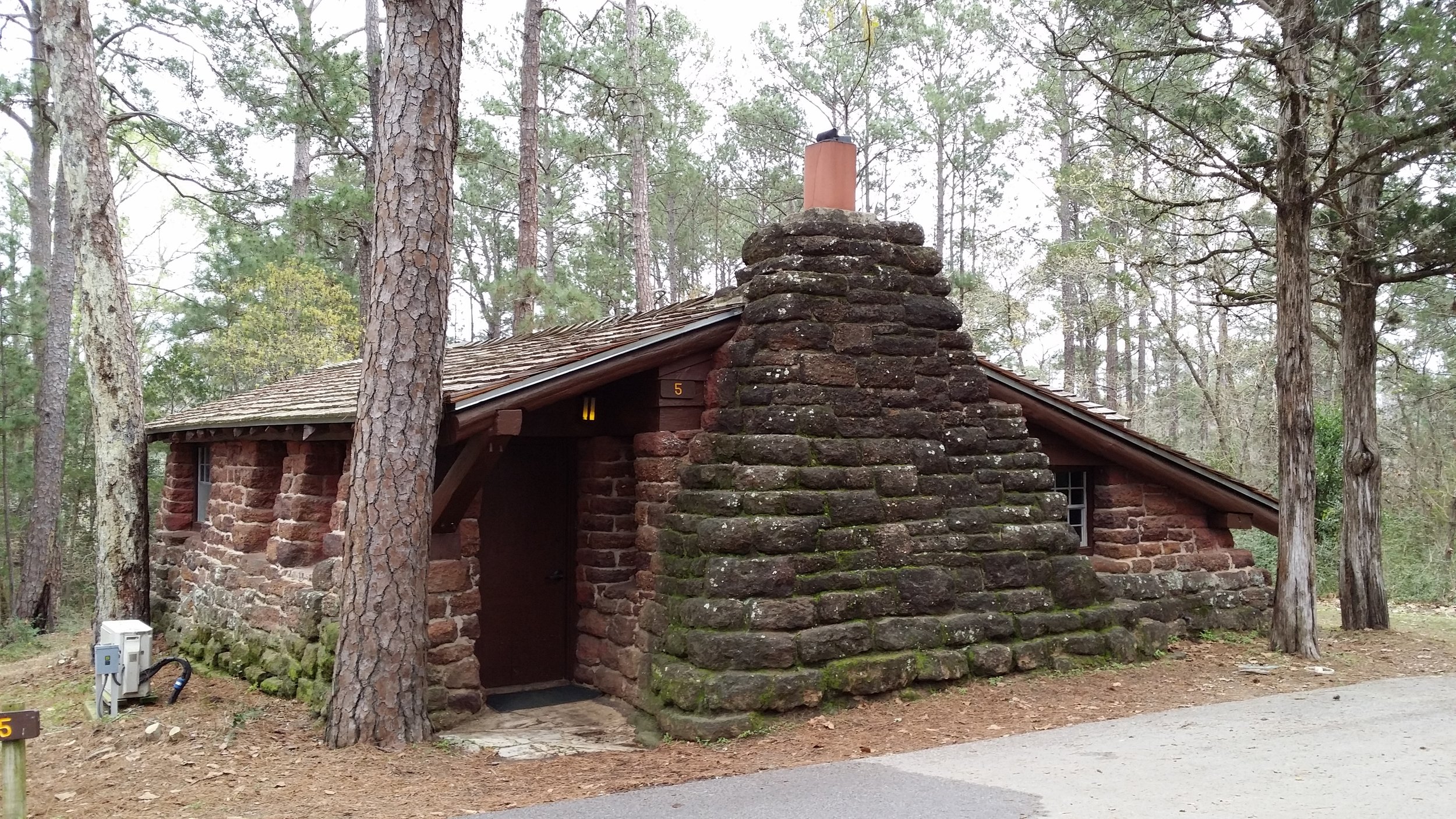 Cabins from another era-Bastrop State Park-Bastrop Cabins-side.jpg