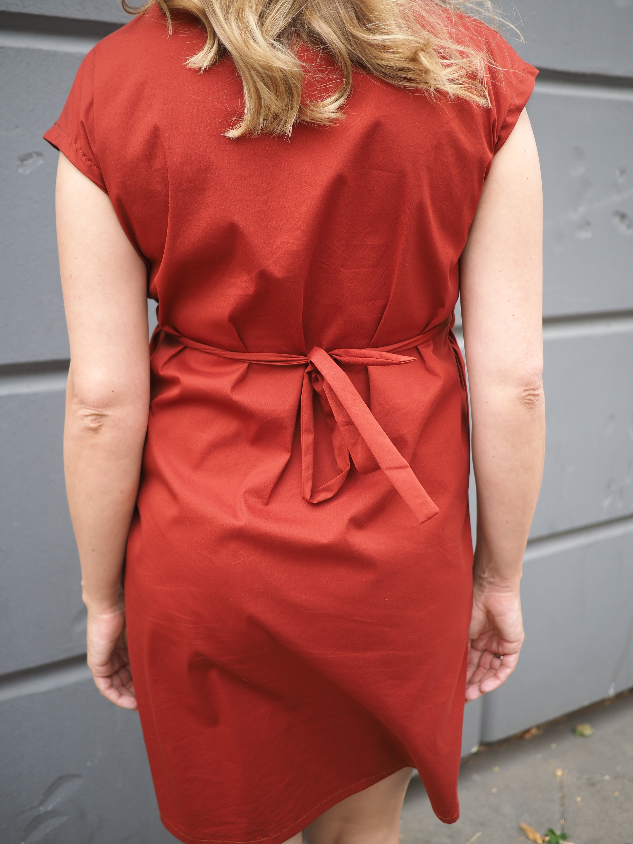 Schwangerschaftskleidung nähen/ Kleid burda style 01/2015