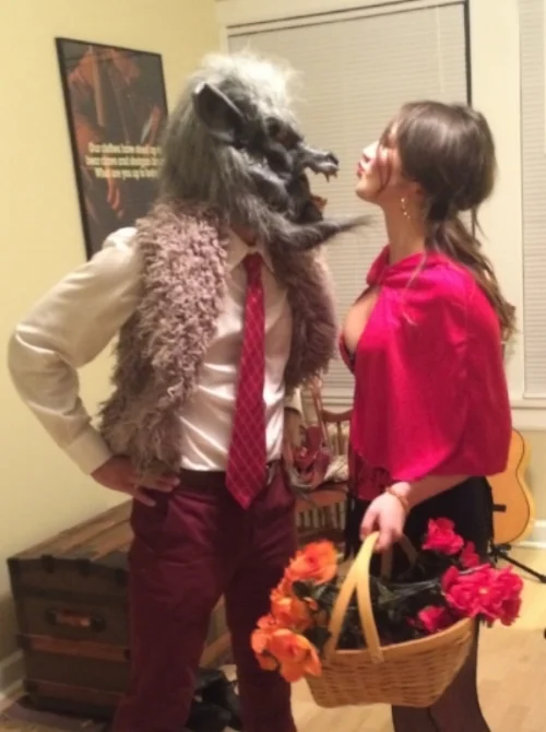 Halloween night 2014, before my pivotal breakdown. 