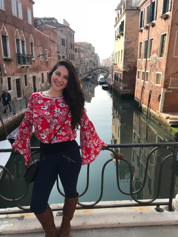 Enjoying the beautiful sights in Venezia! 