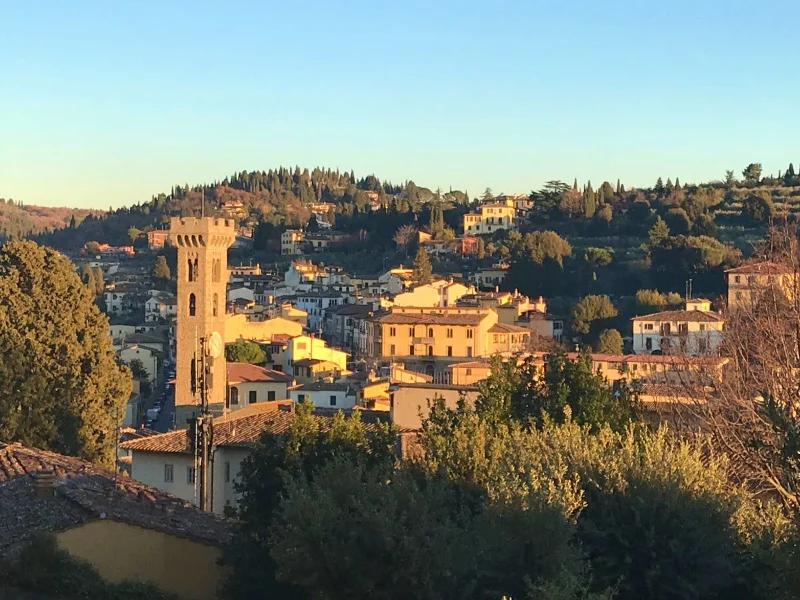 A view of Fiesole, the town my mother was born in and lived for the first few years of her life. 