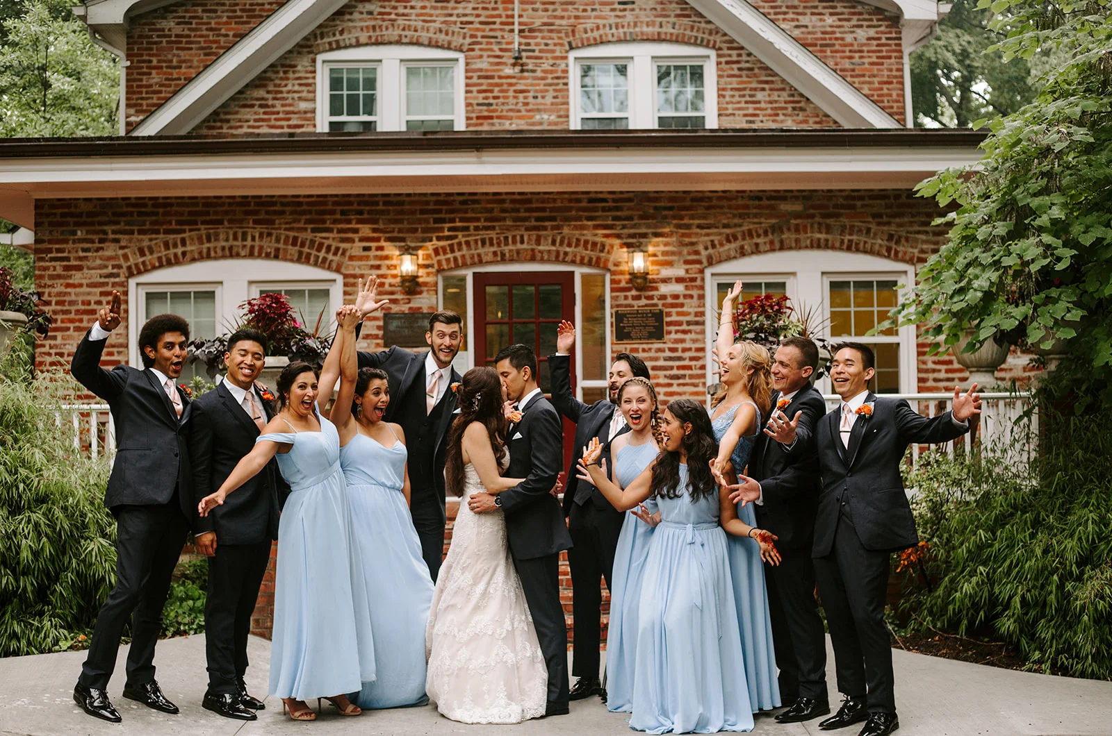 All of our wedding party!