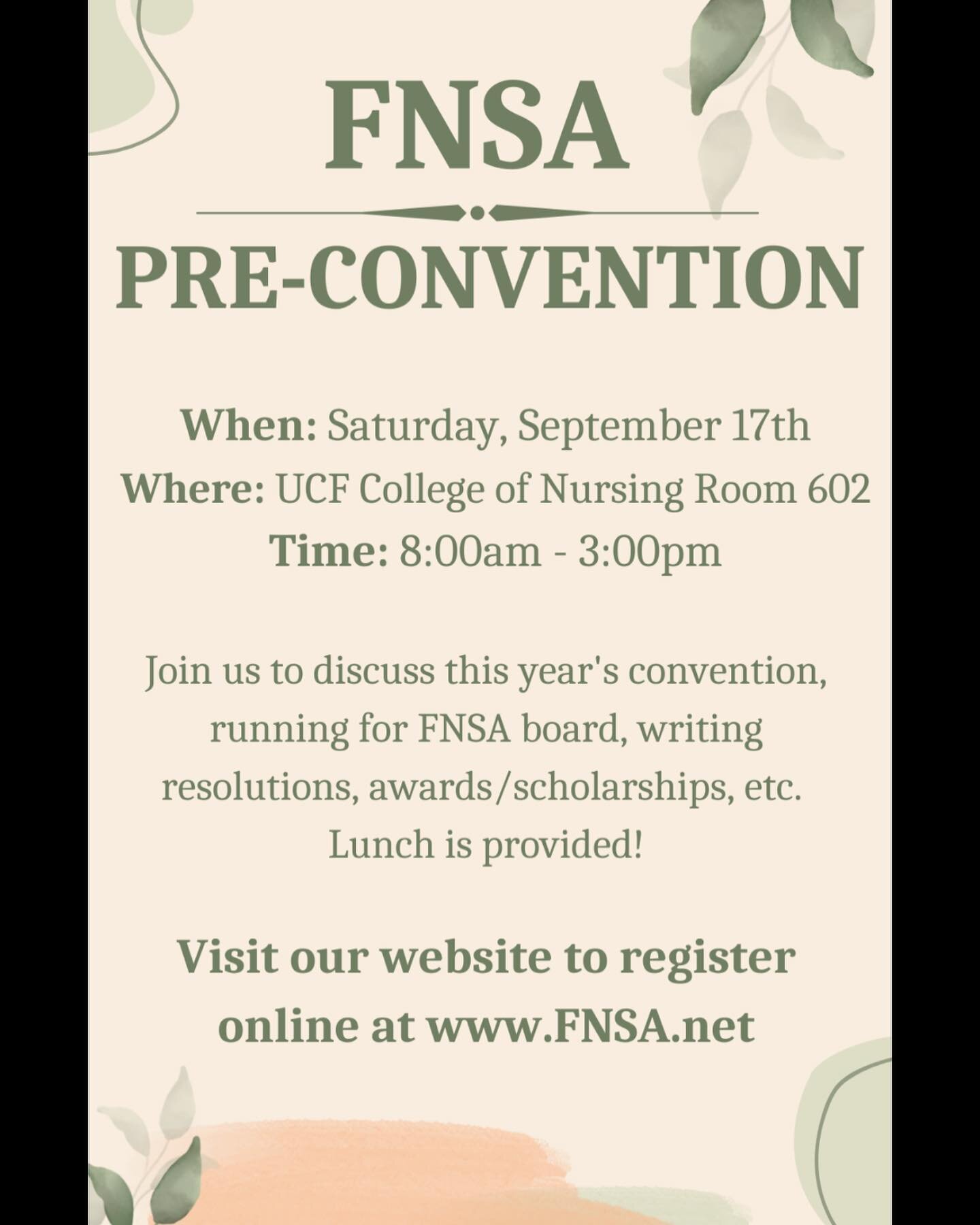 Join us on Saturday for Pre-Convention!!! Click the link in our bio to register online!!!