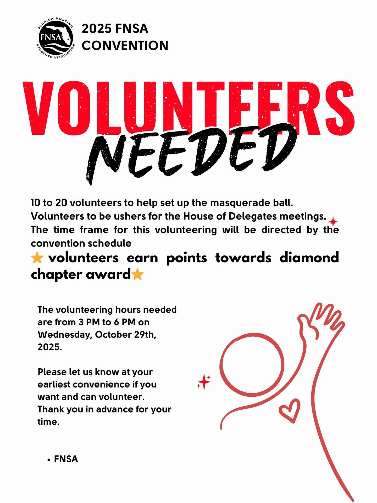 DM us if you are interested in volunteering or email us info@fnsa.net