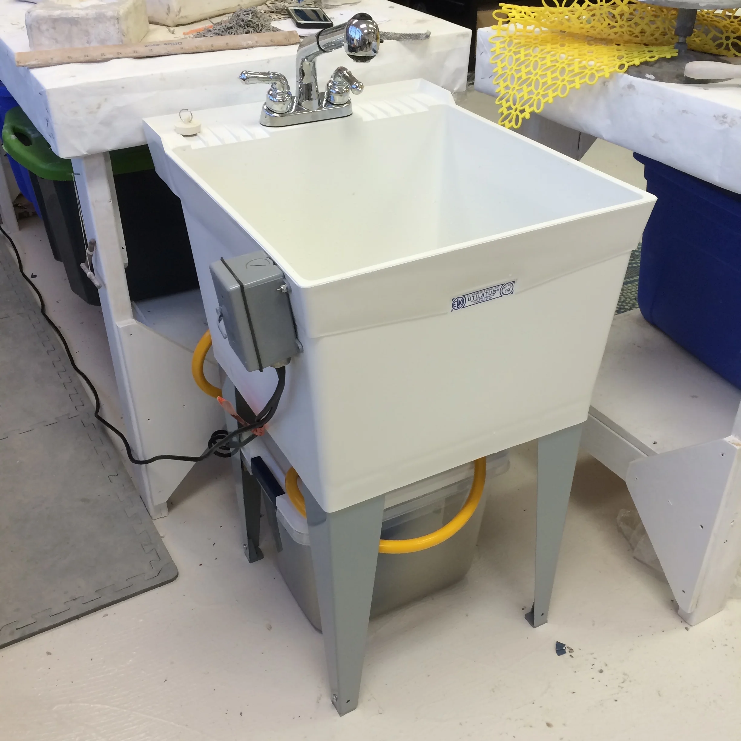 Recirculating Studio Sink — Thrive Clay Studio