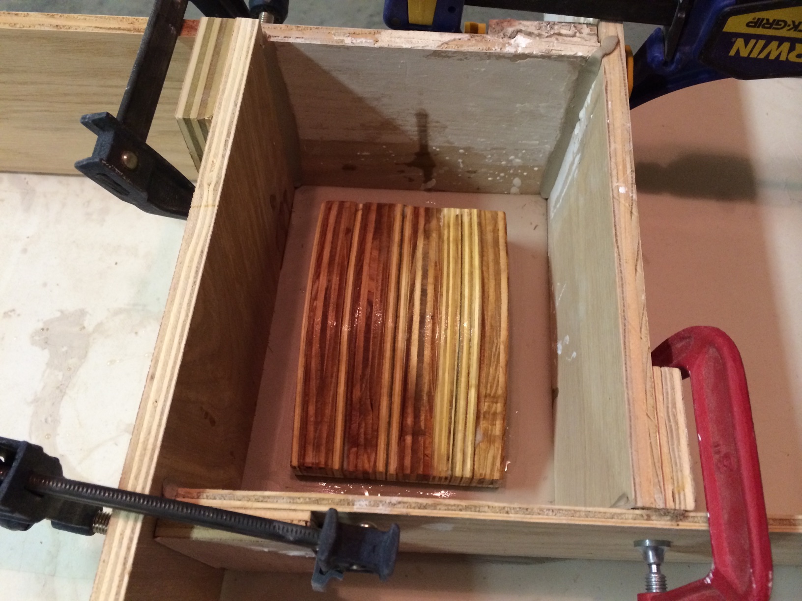 Ready for casting.