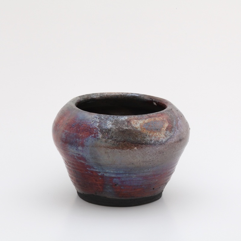  Here's an example of a finished raku pot after cleaning. No two pots will ever look the same, and be prepared to have fun experimenting with the process! 