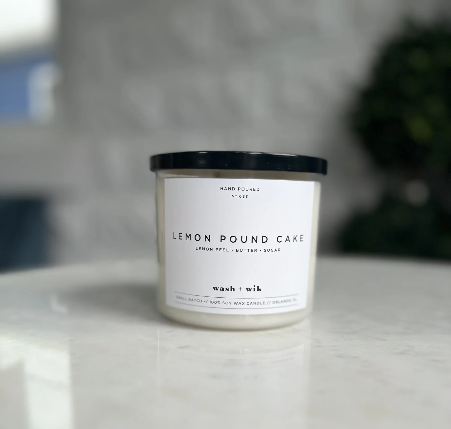 Wash + Wik Soy Candles (3 wick candles)