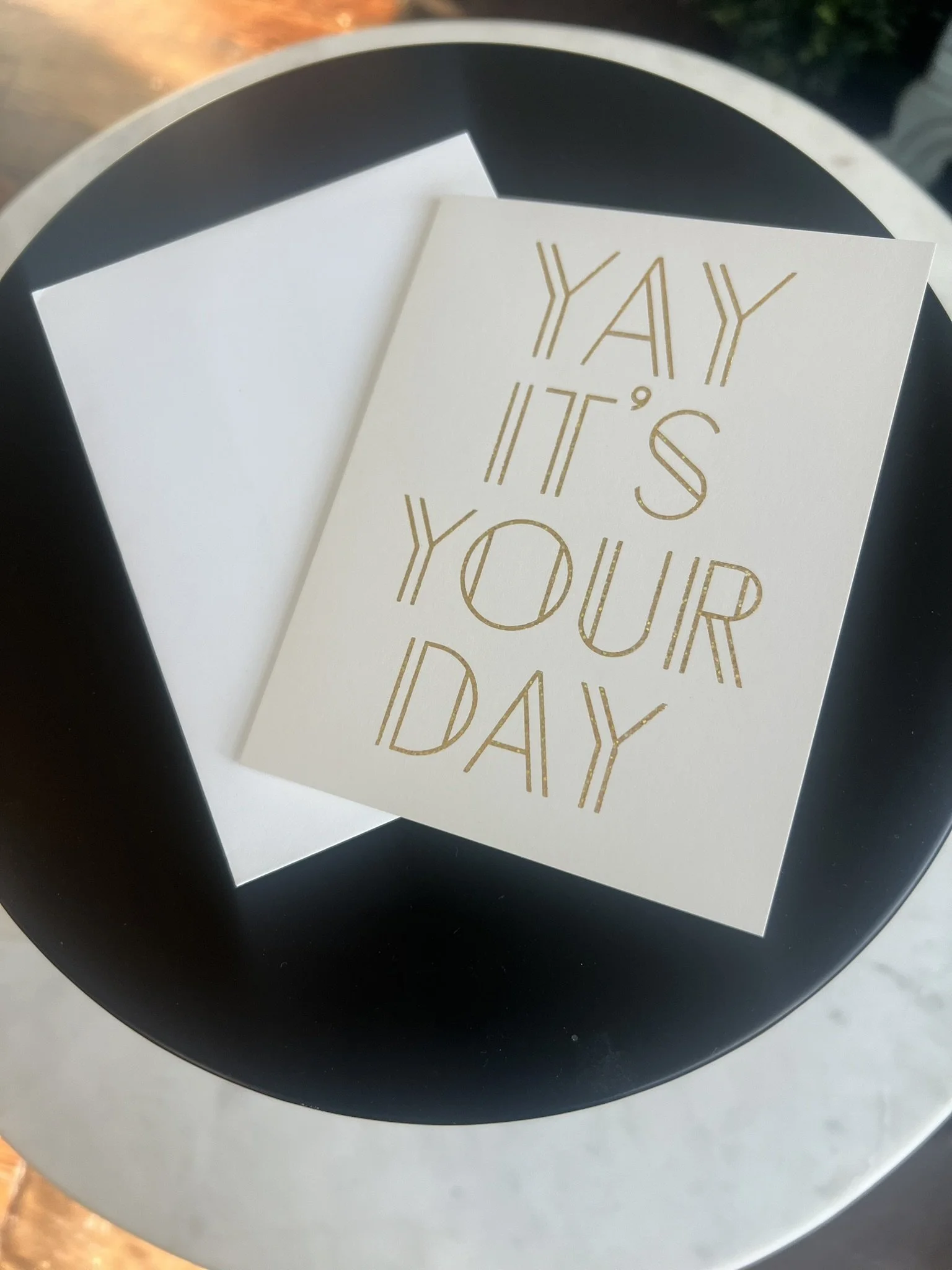 Yay It's Your Day Birthday Greeting Card