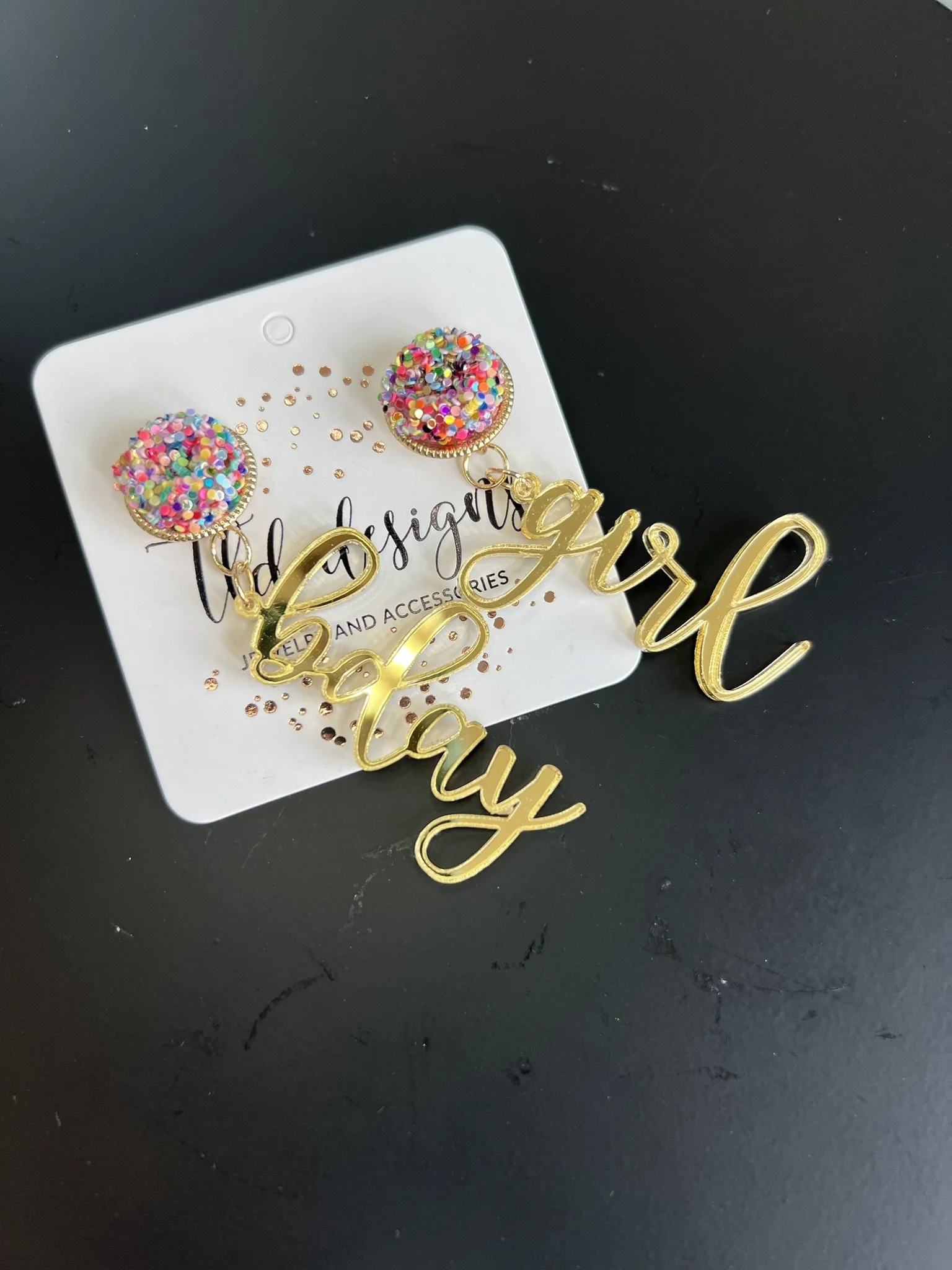 Birthday Girl Earrings