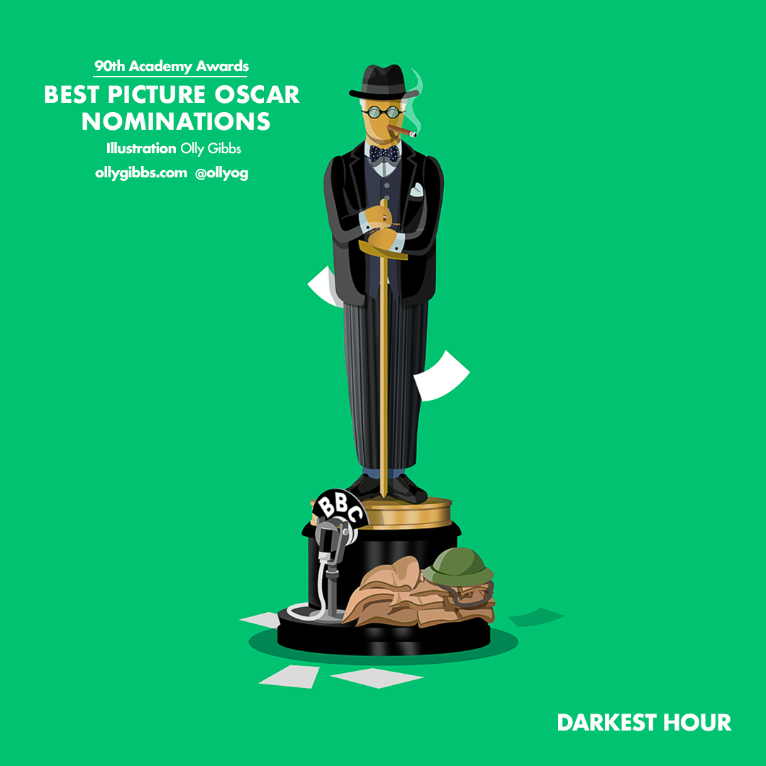 Best Picture/Oscar Illustrations — Olly Gibbs