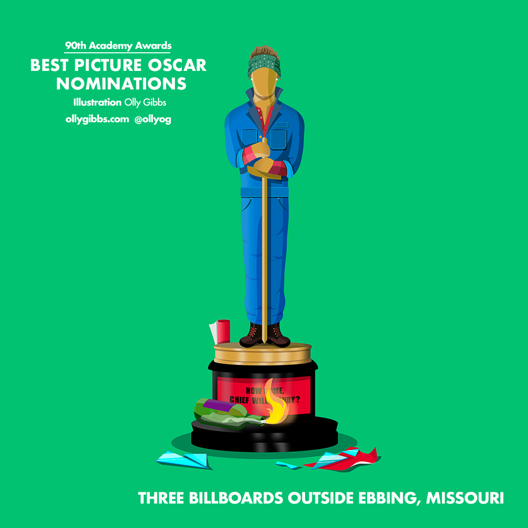 Best Picture/Oscar Illustrations — Olly Gibbs