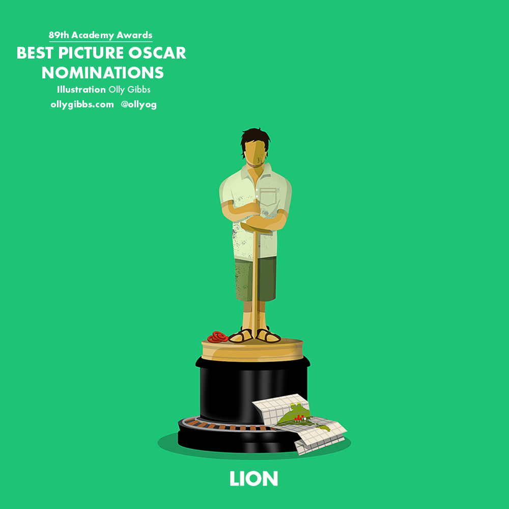Best Picture/Oscar Illustrations — Olly Gibbs